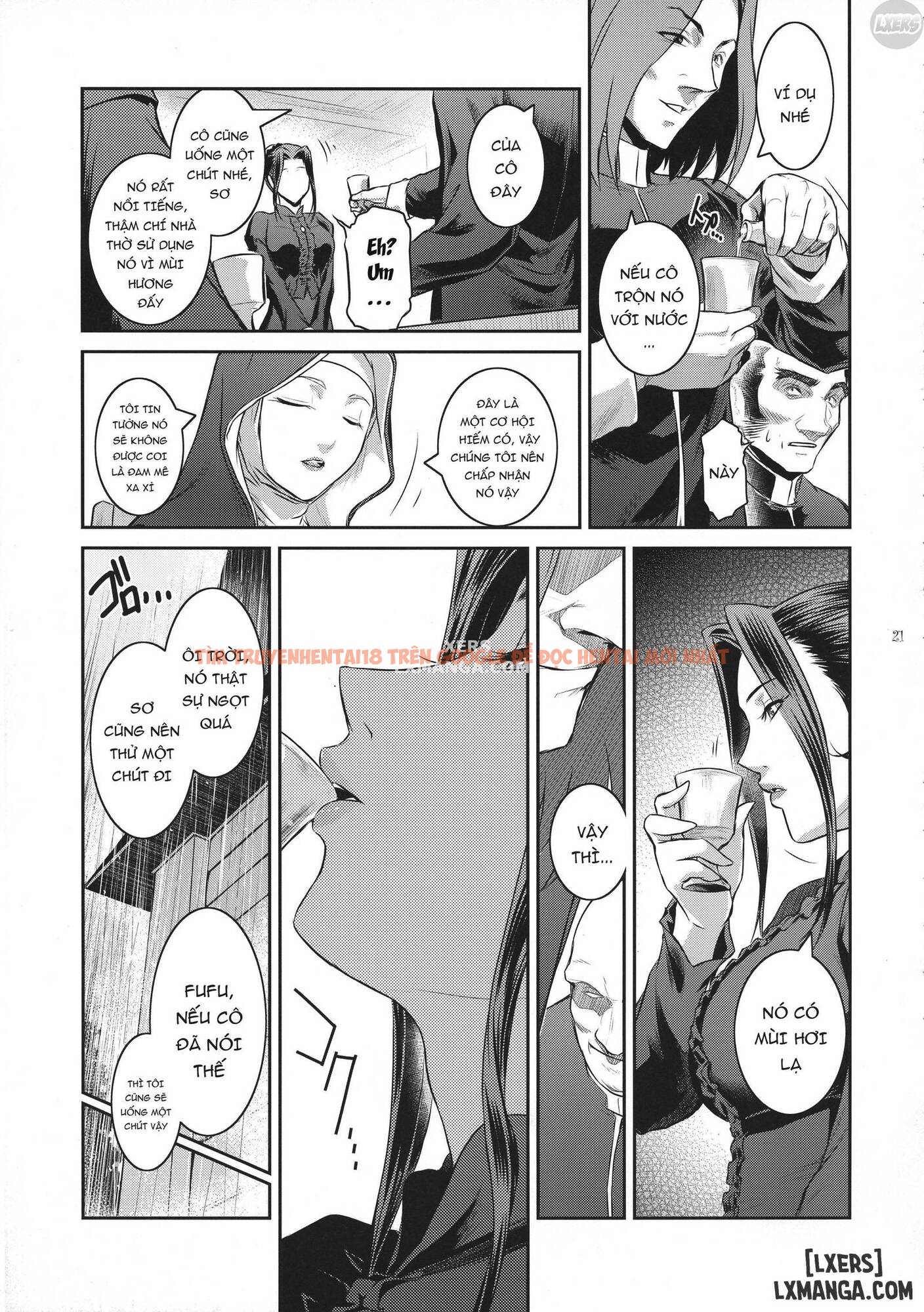 Trang truyện 18 trong truyện tranh Kyoukai - Chapter 1 - hentai24h.pro