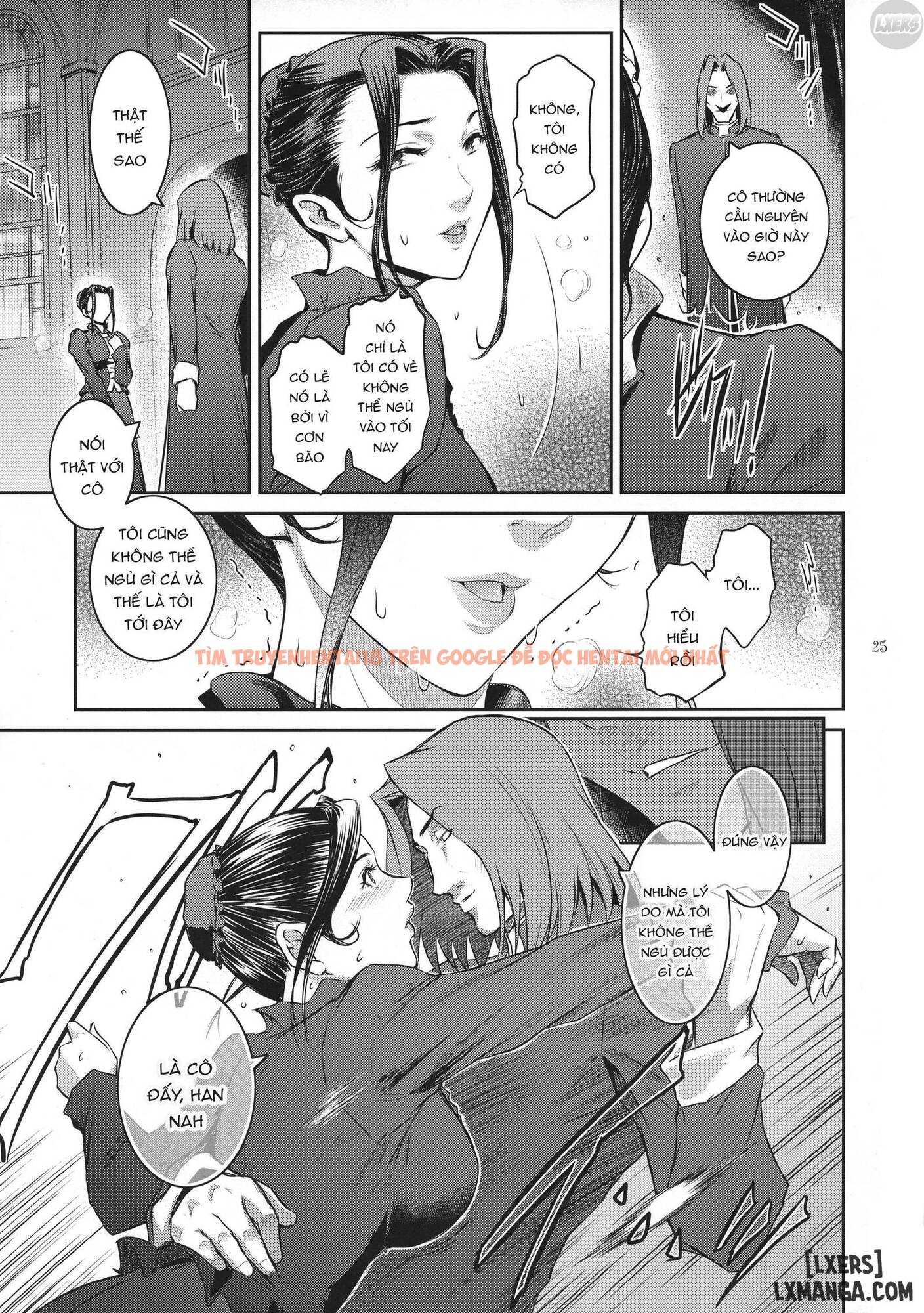 Trang truyện 22 trong truyện tranh Kyoukai - Chapter 1 - hentai24h.pro