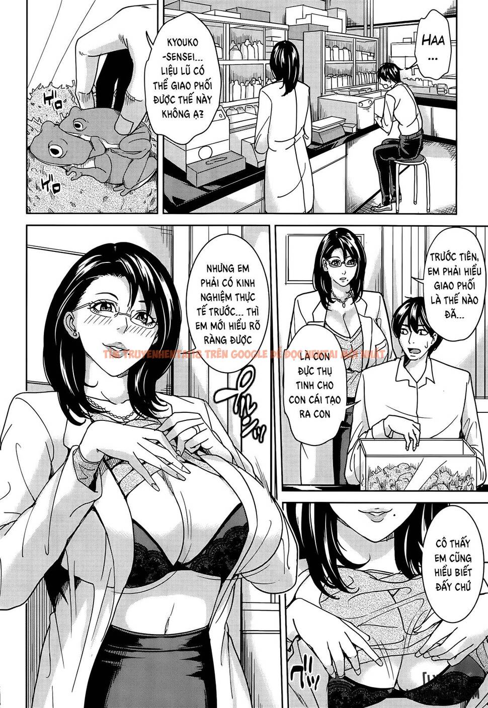 Trang truyện 7 trong truyện tranh Kyouko-sensei And My Secret - Chapter 1 - hentai24h.pro