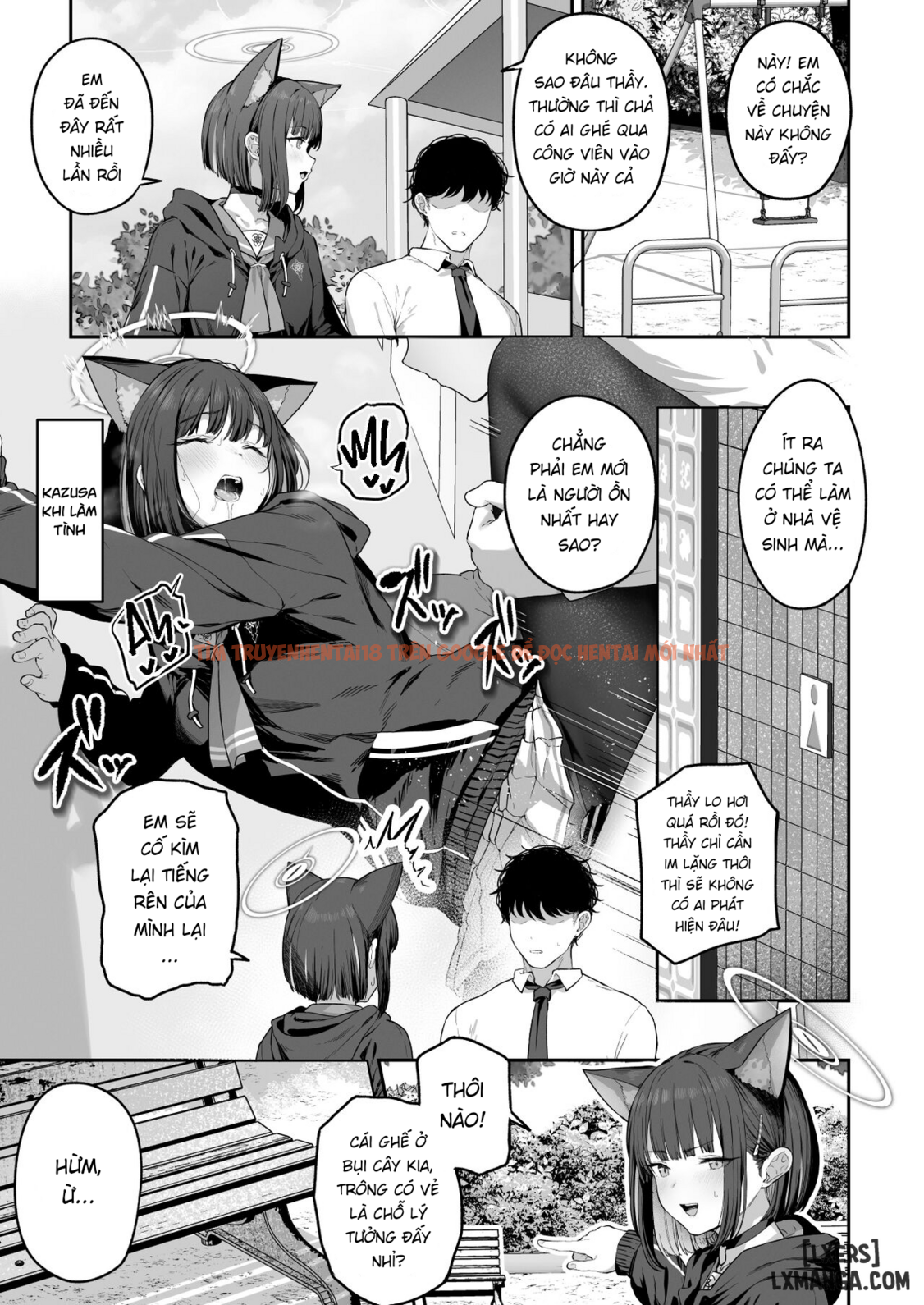 Xem ảnh 25 trong truyện hentai Kyouyama Kazusa Muốn Được Chịt 1+2 - Chapter 1: Public bị phát hiện và ai về nhà nấy - hentaitvn.net