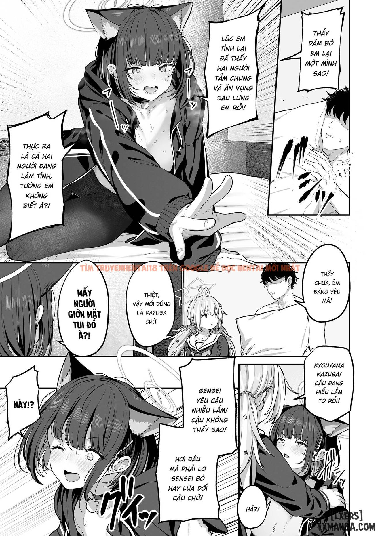 Xem ảnh 44 trong truyện hentai Kyouyama Kazusa Muốn Được Chịt 1+2 - Chapter 2: Chịt hết không thacả reisa nữa - hentaitvn.net
