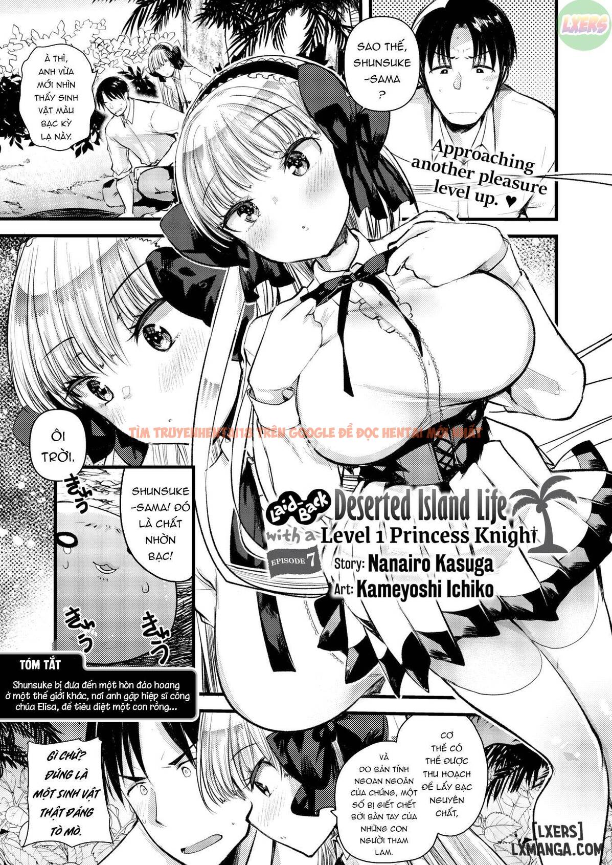 Trang truyện 3 trong truyện tranh Laid-back Deserted Island Life With A Level 1 Princess Knight - Chapter 7 - hentai24h.pro