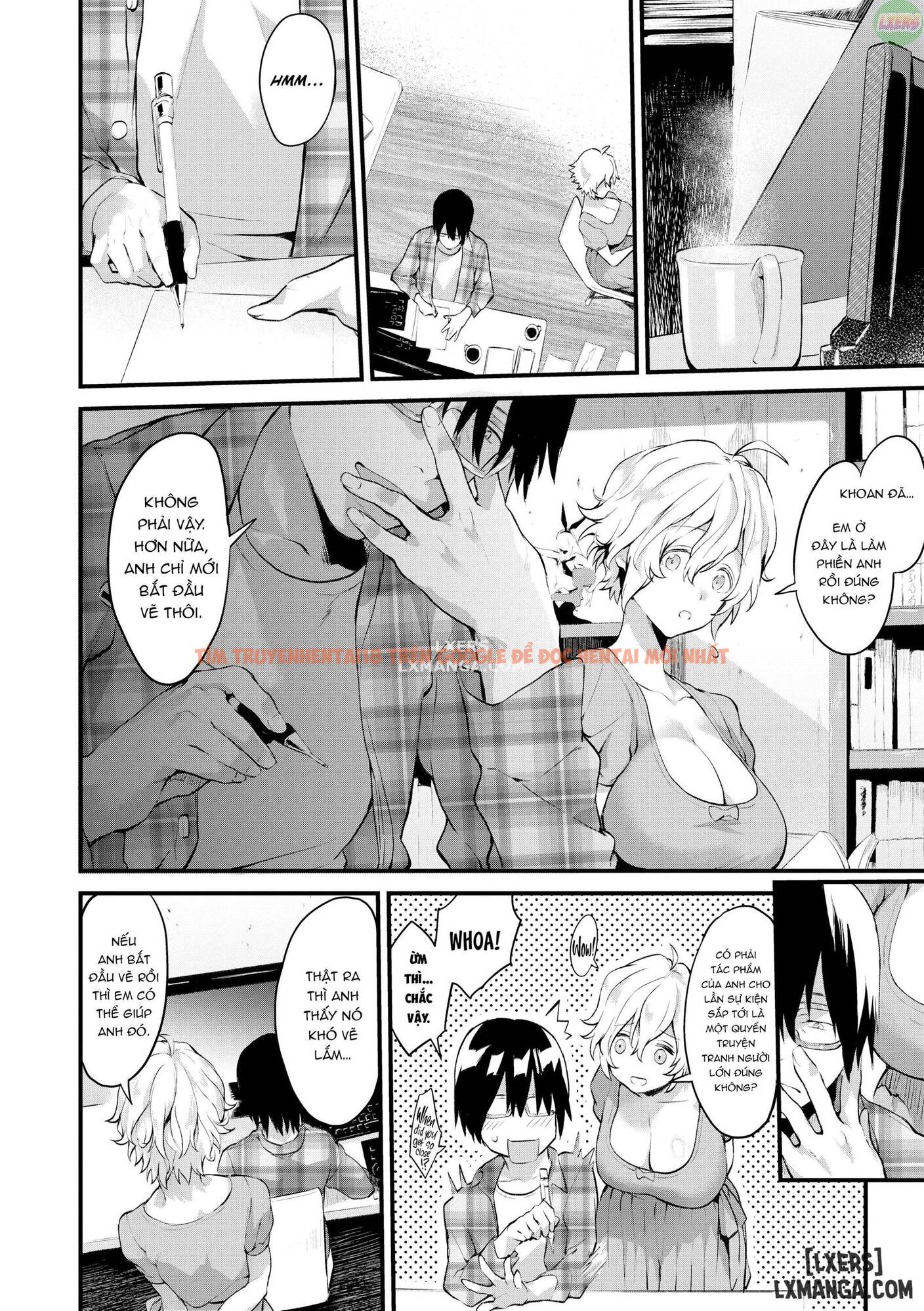 Trang truyện 4 trong truyện tranh Làm Việc Ngoài Giờ - Chapter 8 - hentai24h.pro
