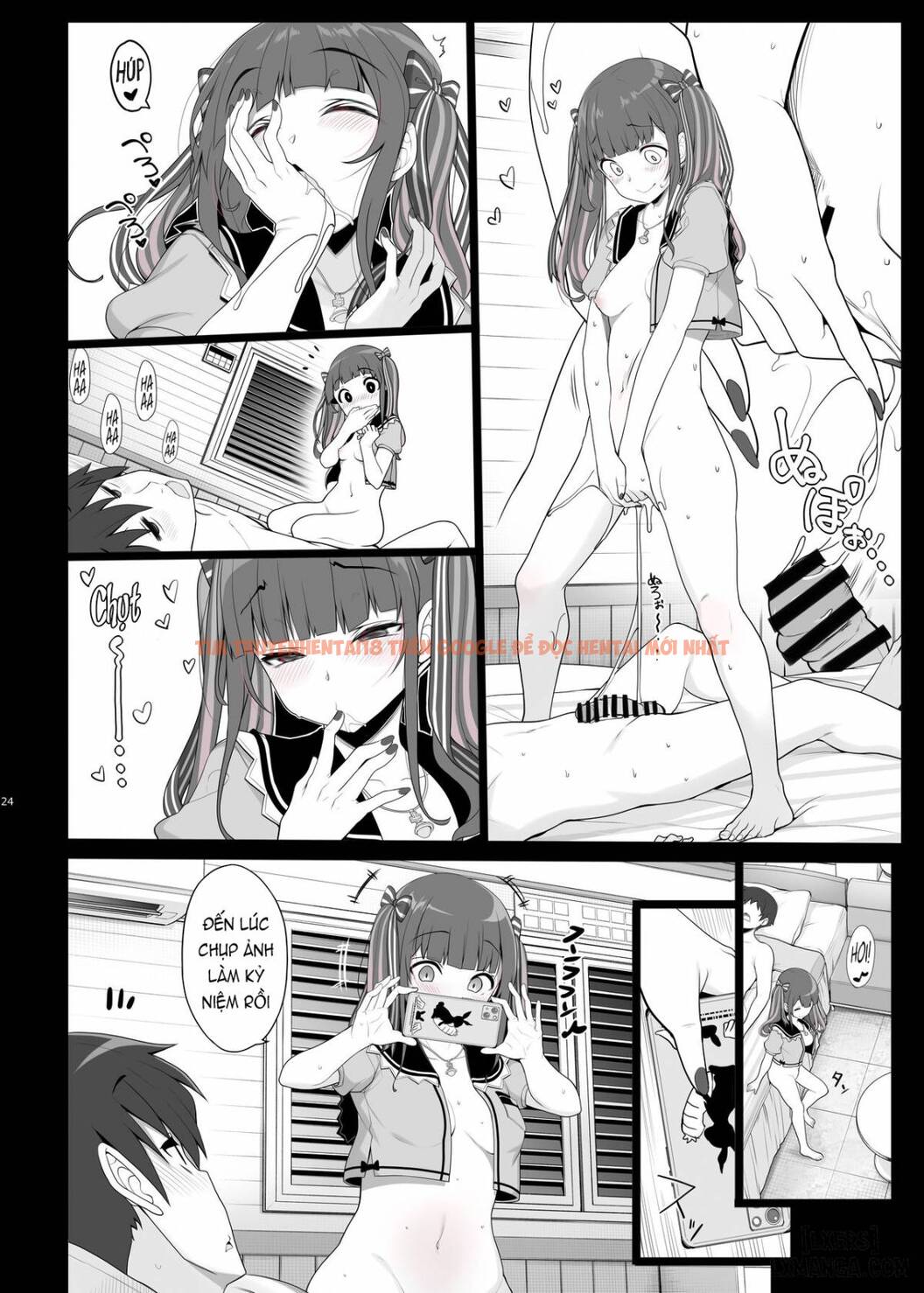 Trang truyện 23 trong truyện tranh Cô Gái Cùng Chiến Hạm Bùng Nổ Xuyên Đêm - One Shot - hentai24h.pro
