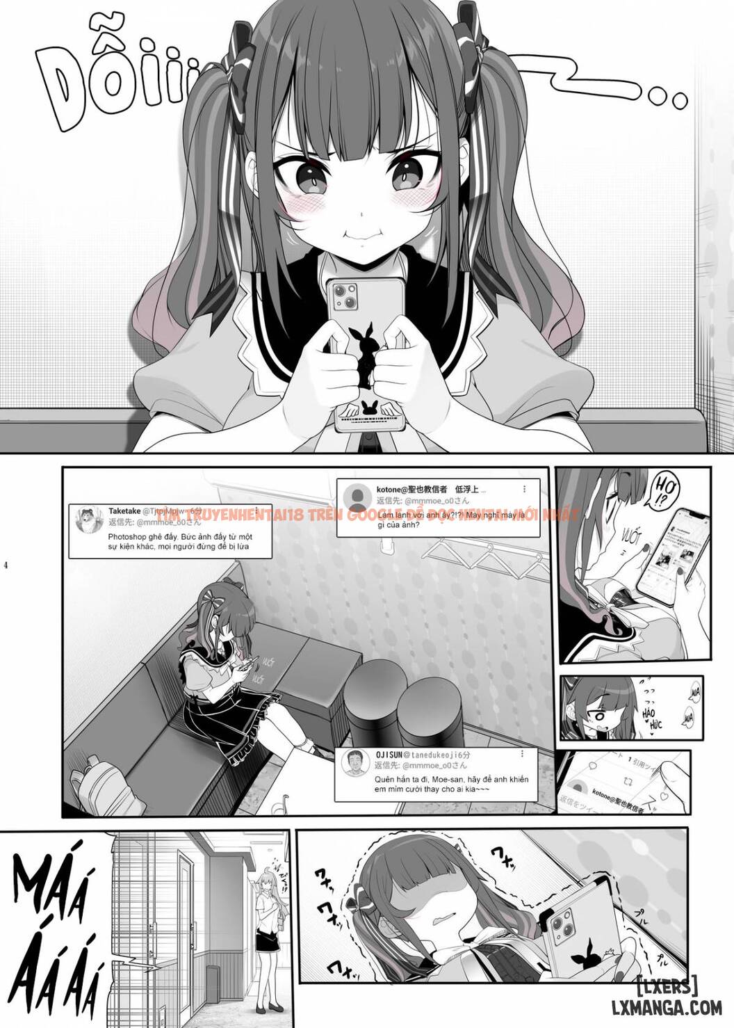 Trang truyện 3 trong truyện tranh Cô Gái Cùng Chiến Hạm Bùng Nổ Xuyên Đêm - One Shot - hentai24h.pro