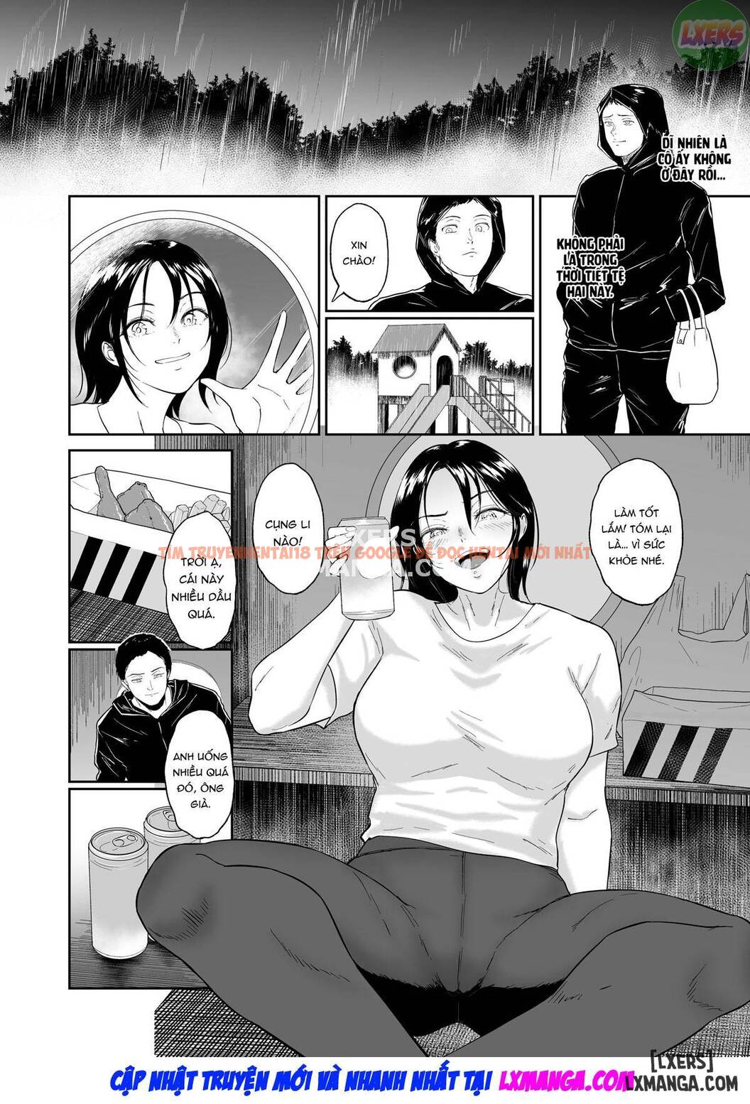 Trang truyện 13 trong truyện tranh Luyện Tập Đêm Khuya Với Cô Mitsushima - One Shot - www.lxmanga.org