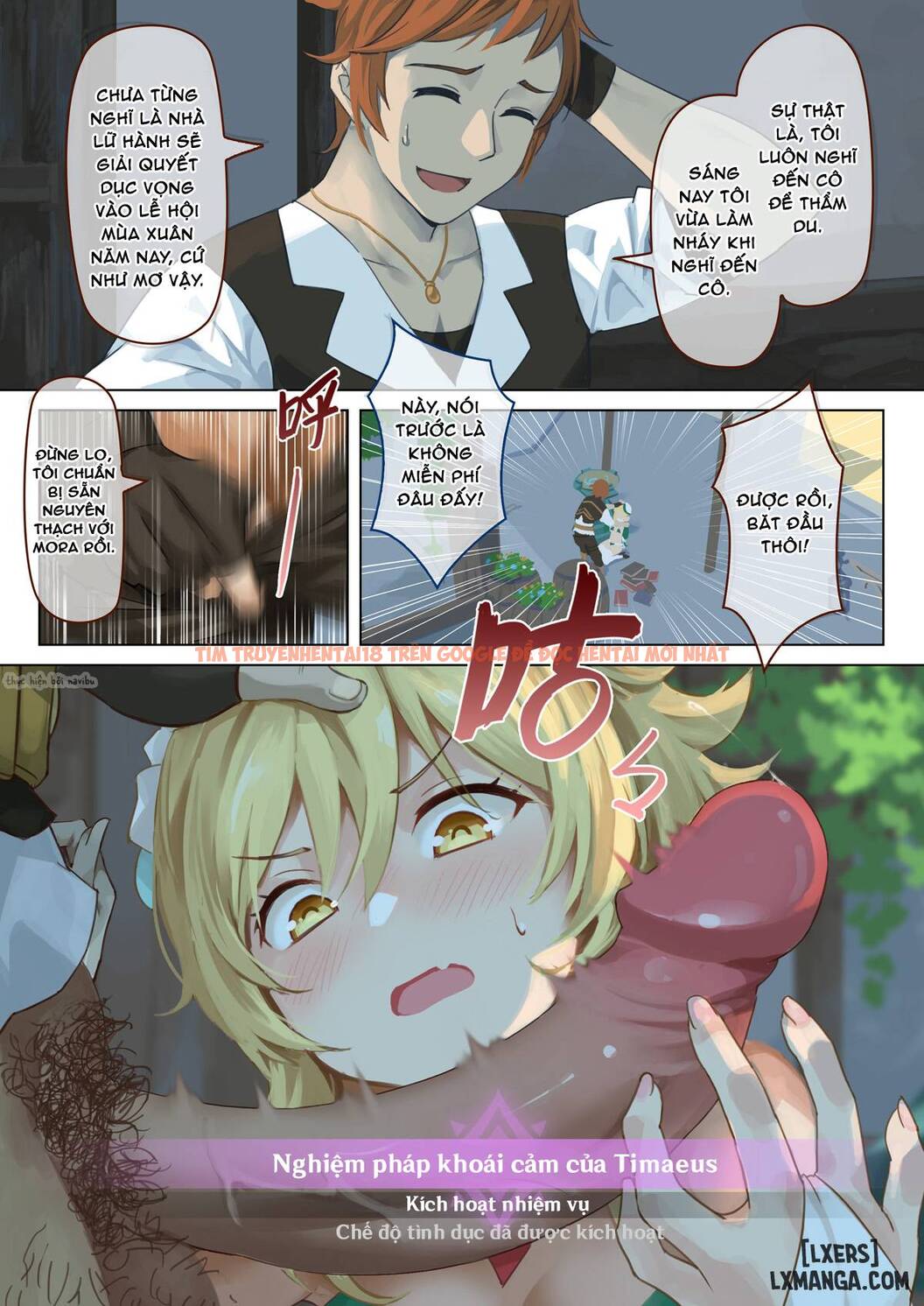 Xem ảnh Lễ Hội Mùa Xuân Mondstadt - Chapter 1 - 10 - HentaiTruyen.fun