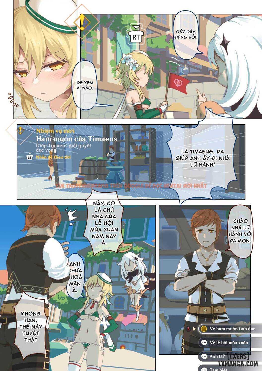 Xem ảnh Lễ Hội Mùa Xuân Mondstadt - Chapter 1 - 9 - HentaiTruyen.fun