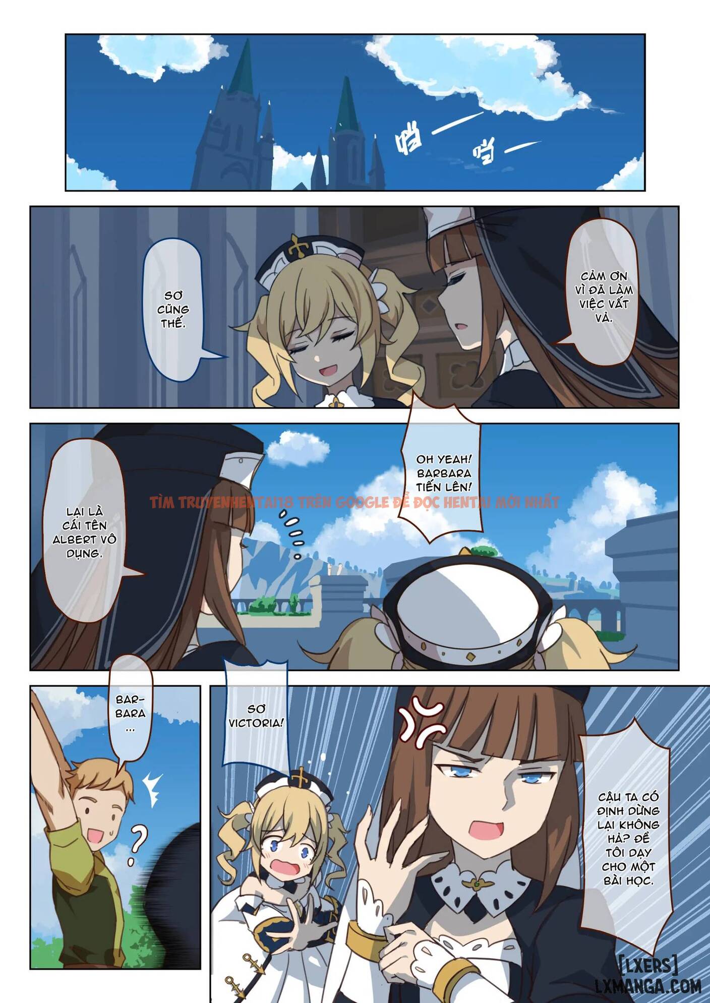 Trang truyện 8 trong truyện tranh Lễ Hội Mùa Xuân Mondstadt - Chap 2 - lxmanga.org
