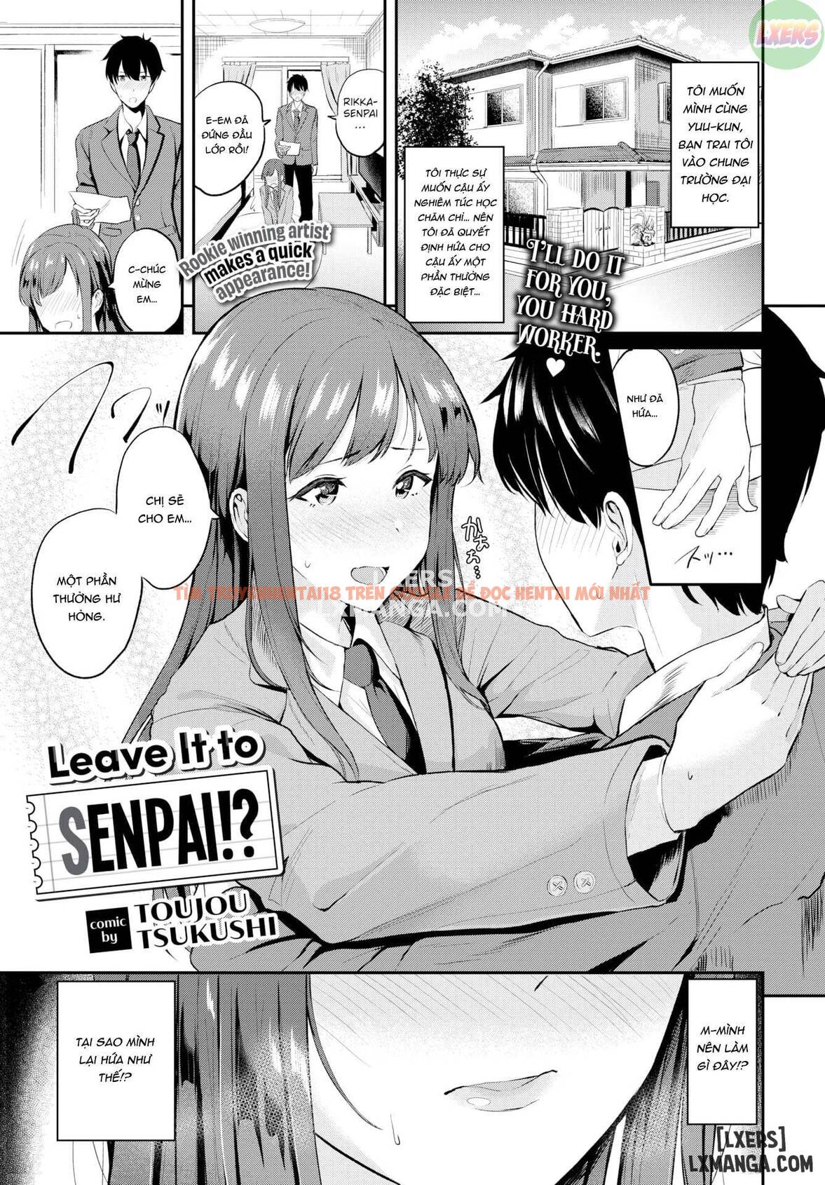Xem ảnh 3 trong truyện hentai Leave It To Senpai - One Shot - hentaitvn.net