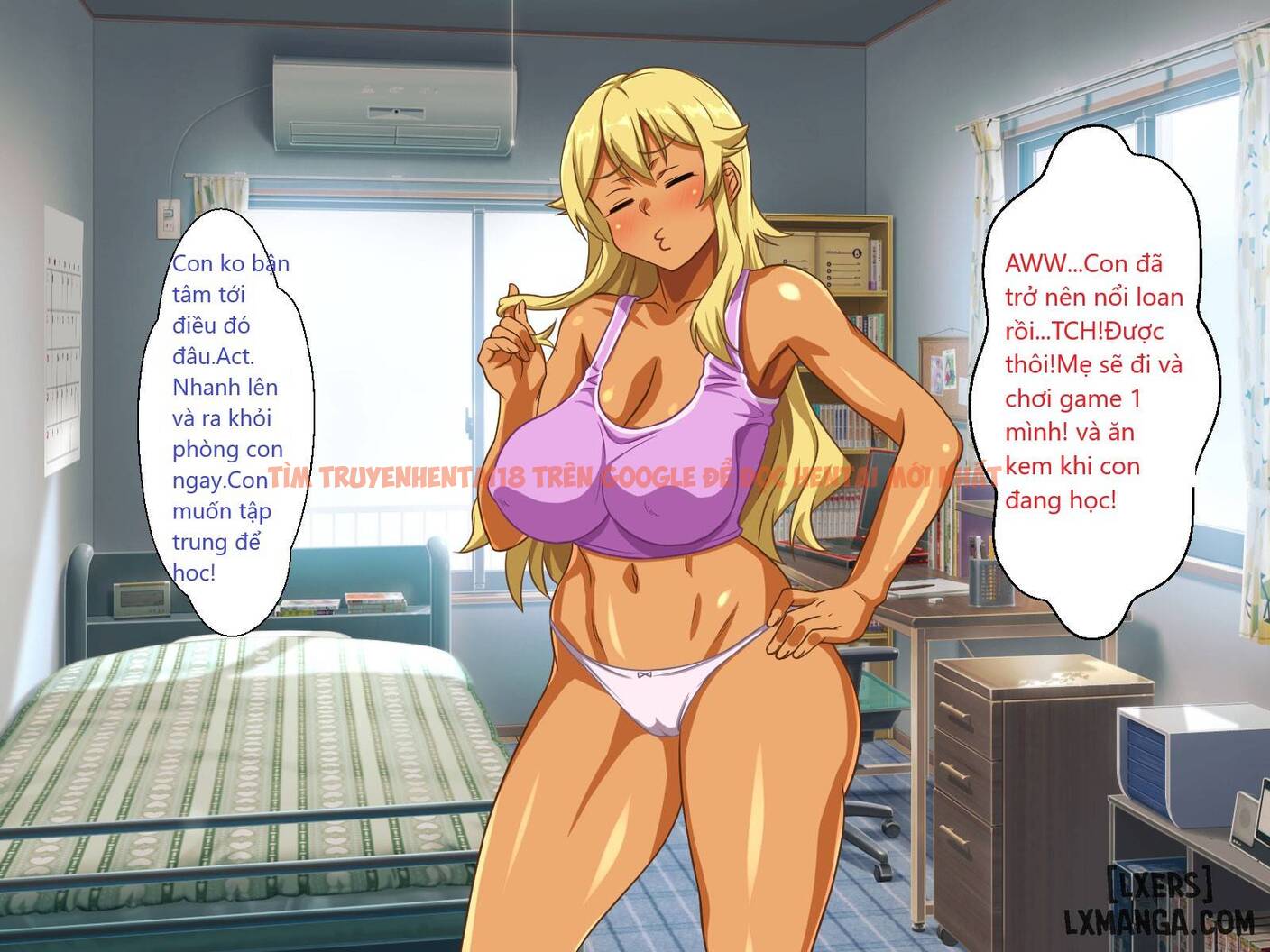 Xem ảnh 4 trong truyện hentai Leave It To Your Slutty Gyaru Mom - One Shot - hentaitvn.net