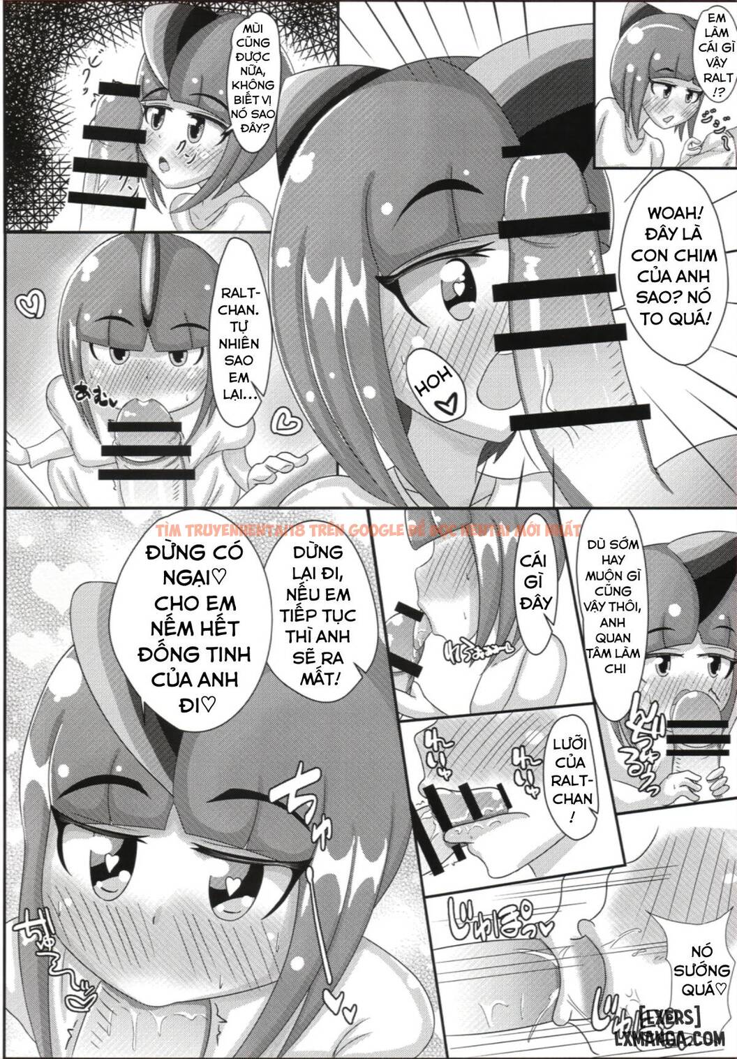 Trang truyện 4 trong truyện tranh Let’s Come Super Psychic Sisters - One Shot - lxmanga.org