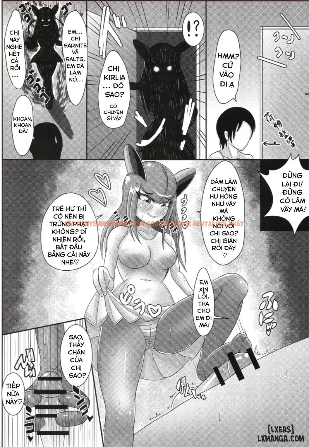 Trang truyện 8 trong truyện tranh Let’s Come Super Psychic Sisters - One Shot - lxmanga.org