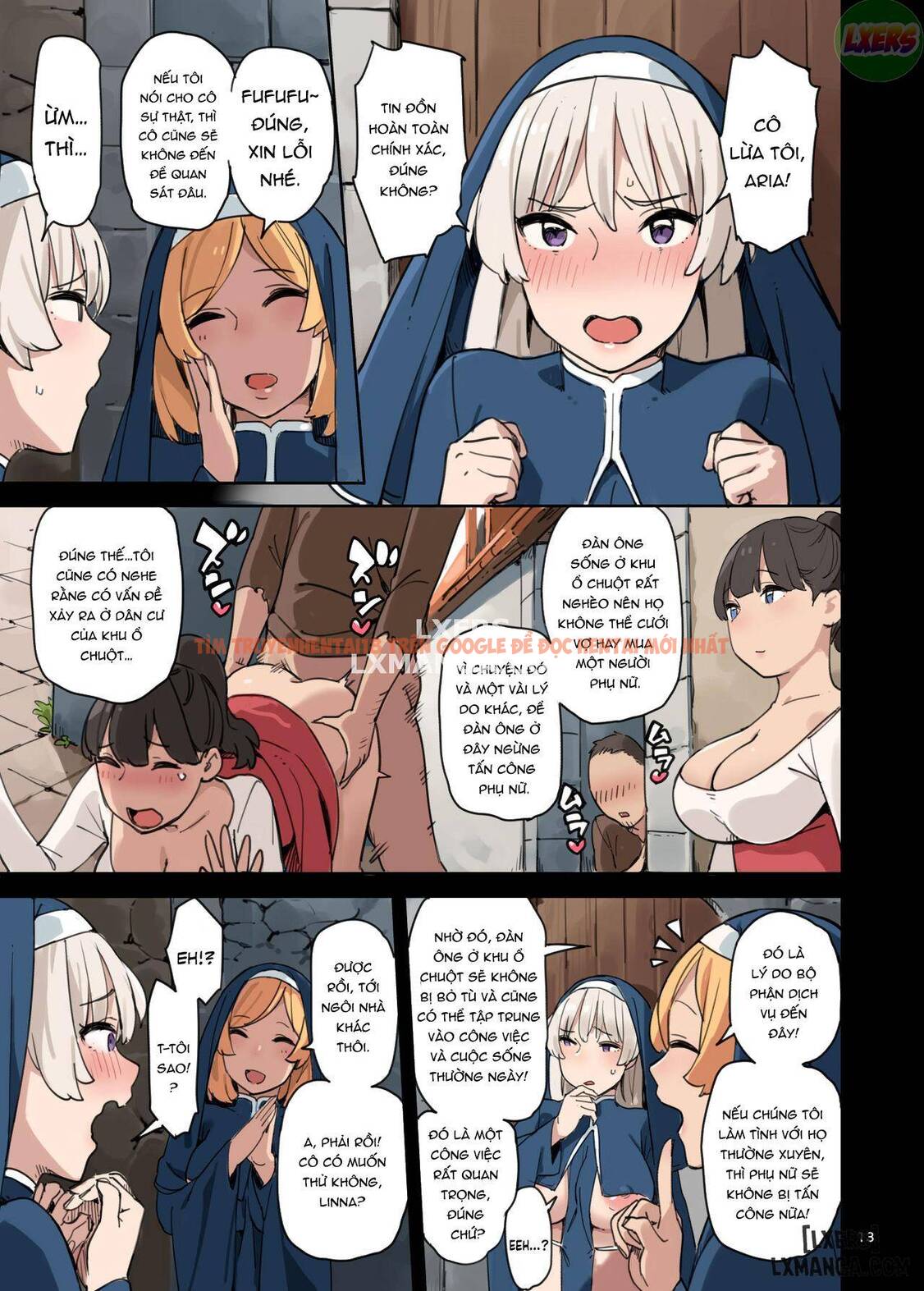 Trang truyện 12 trong truyện tranh Hãy Đến Thăm Bộ Phận Hậu Cận Cùng Các Em - One Shot - lxmanga.org
