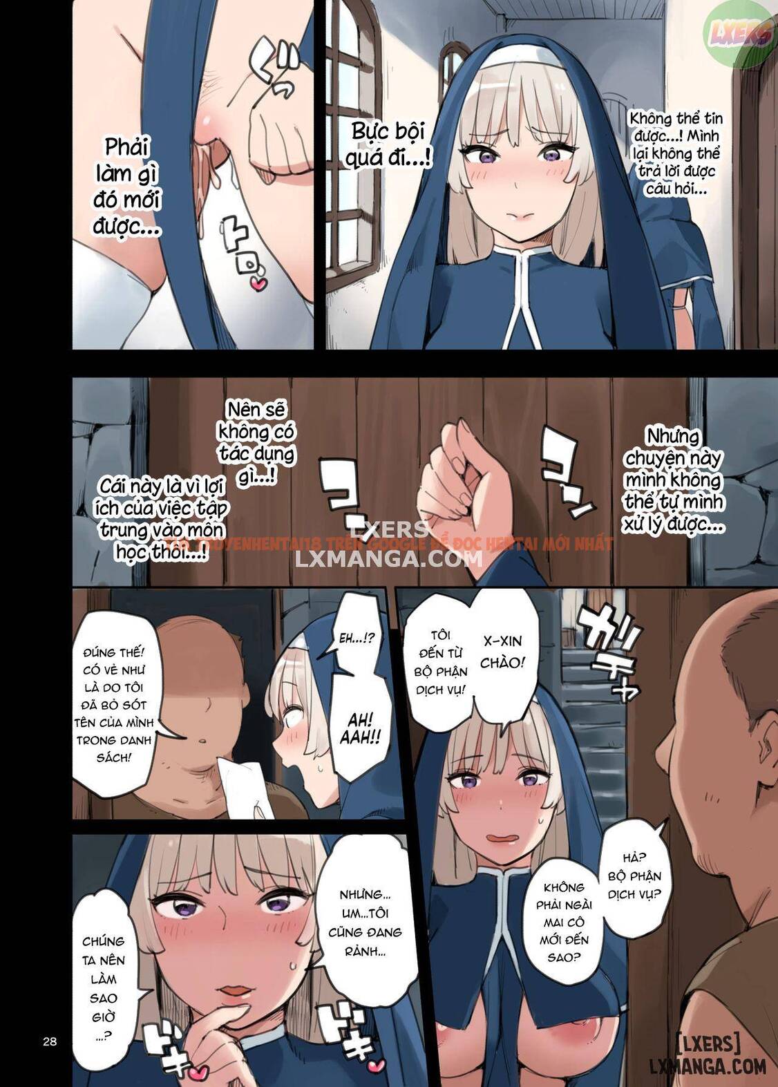Trang truyện 26 trong truyện tranh Hãy Đến Thăm Bộ Phận Hậu Cận Cùng Các Em - One Shot - lxmanga.org