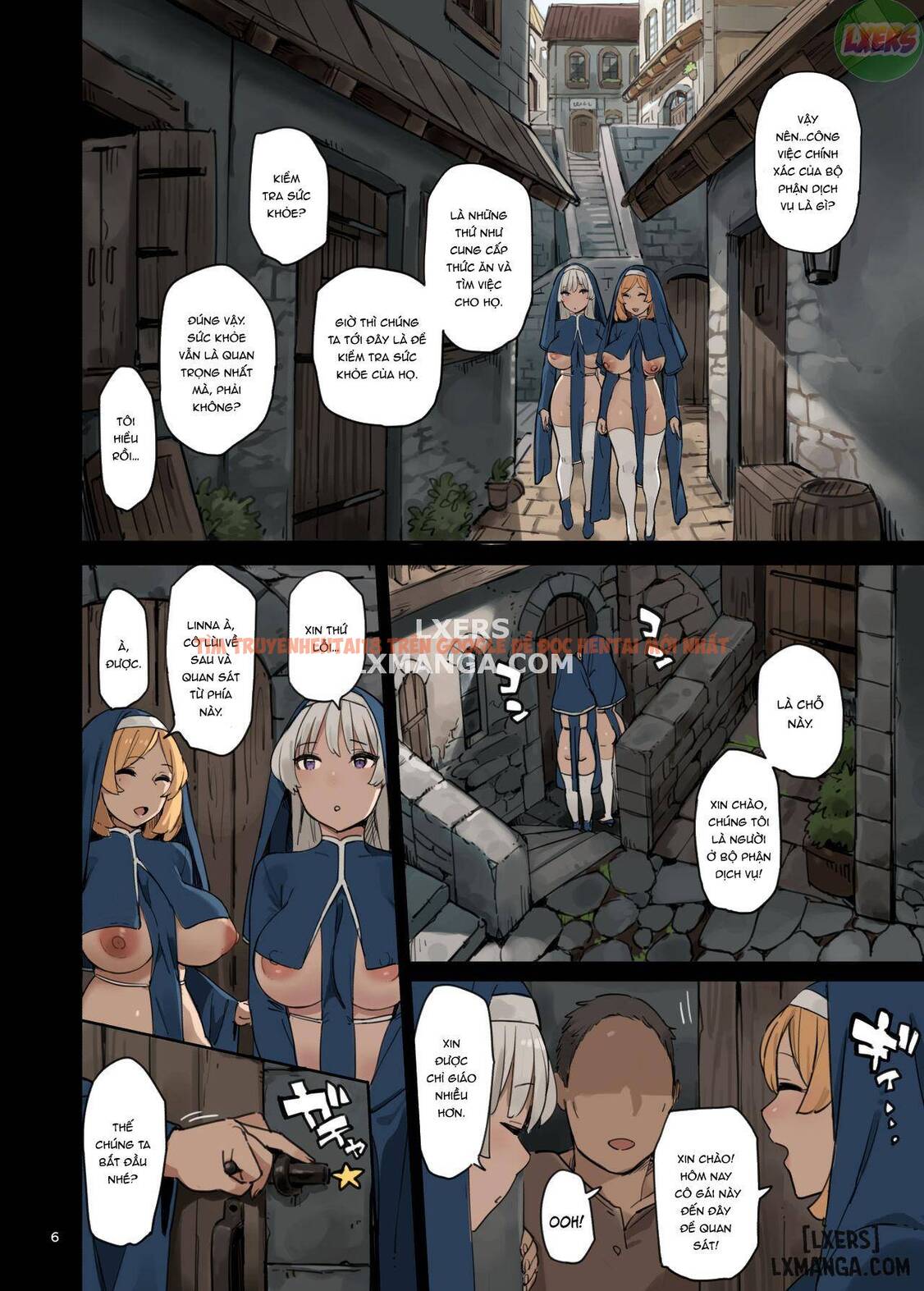 Trang truyện 5 trong truyện tranh Hãy Đến Thăm Bộ Phận Hậu Cận Cùng Các Em - One Shot - lxmanga.org