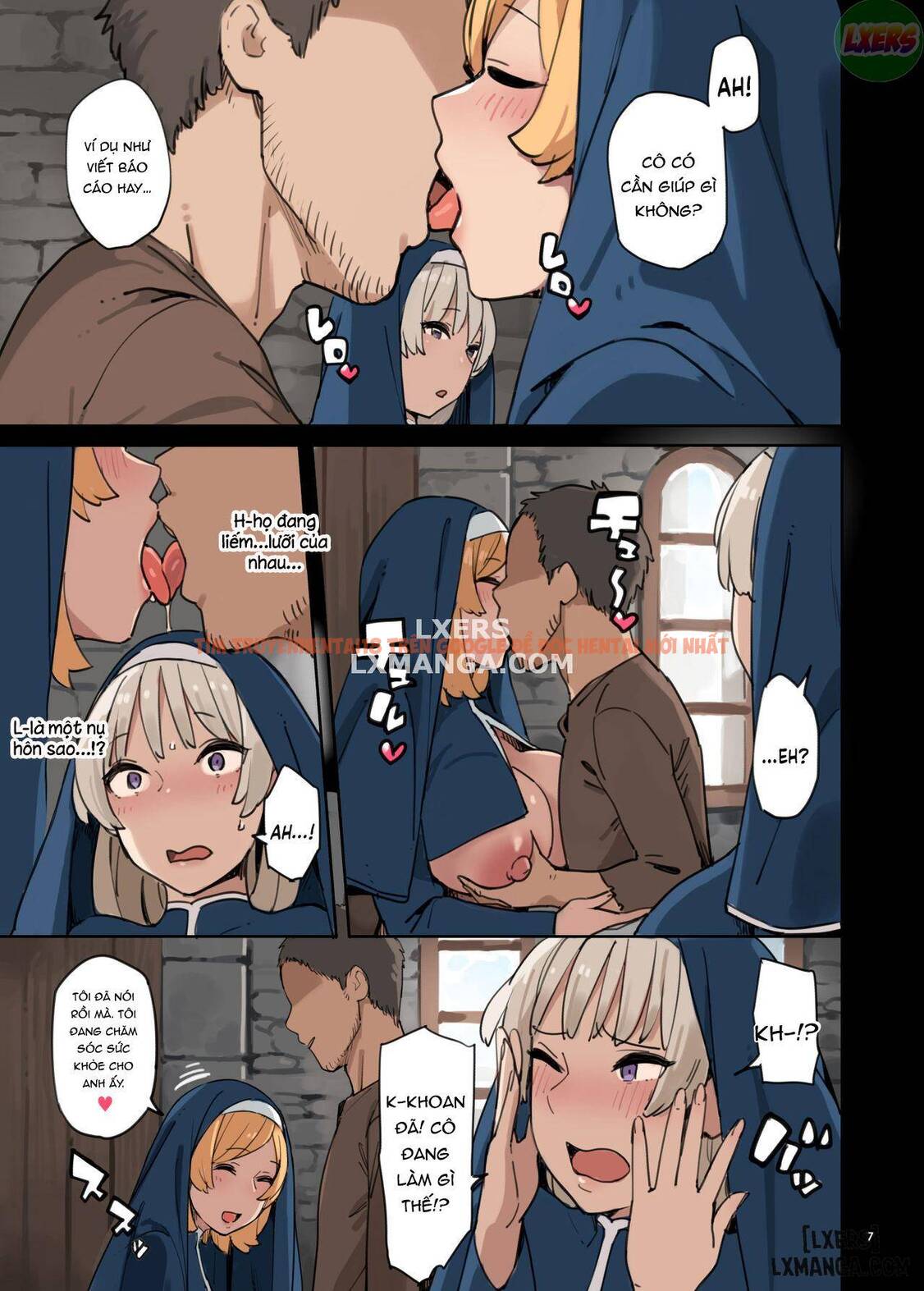 Trang truyện 6 trong truyện tranh Hãy Đến Thăm Bộ Phận Hậu Cận Cùng Các Em - One Shot - lxmanga.org