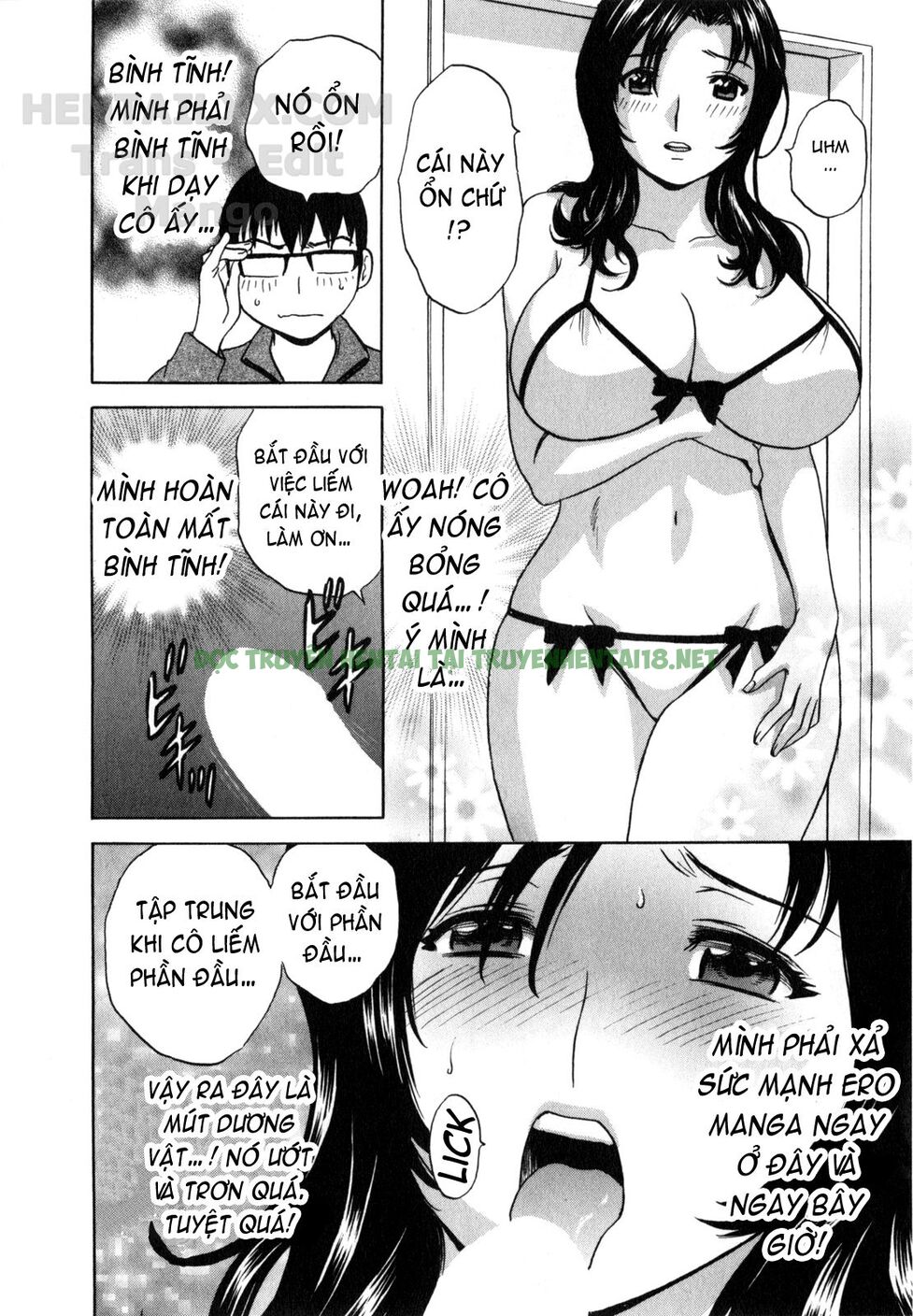 Hình ảnh 19 trong Life With Married Women Just Like A Manga - Chapter 1 - Hentaimanhwa.net