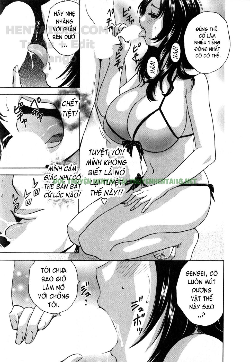 Hình ảnh 20 trong Life With Married Women Just Like A Manga - Chapter 1 - Hentaimanhwa.net