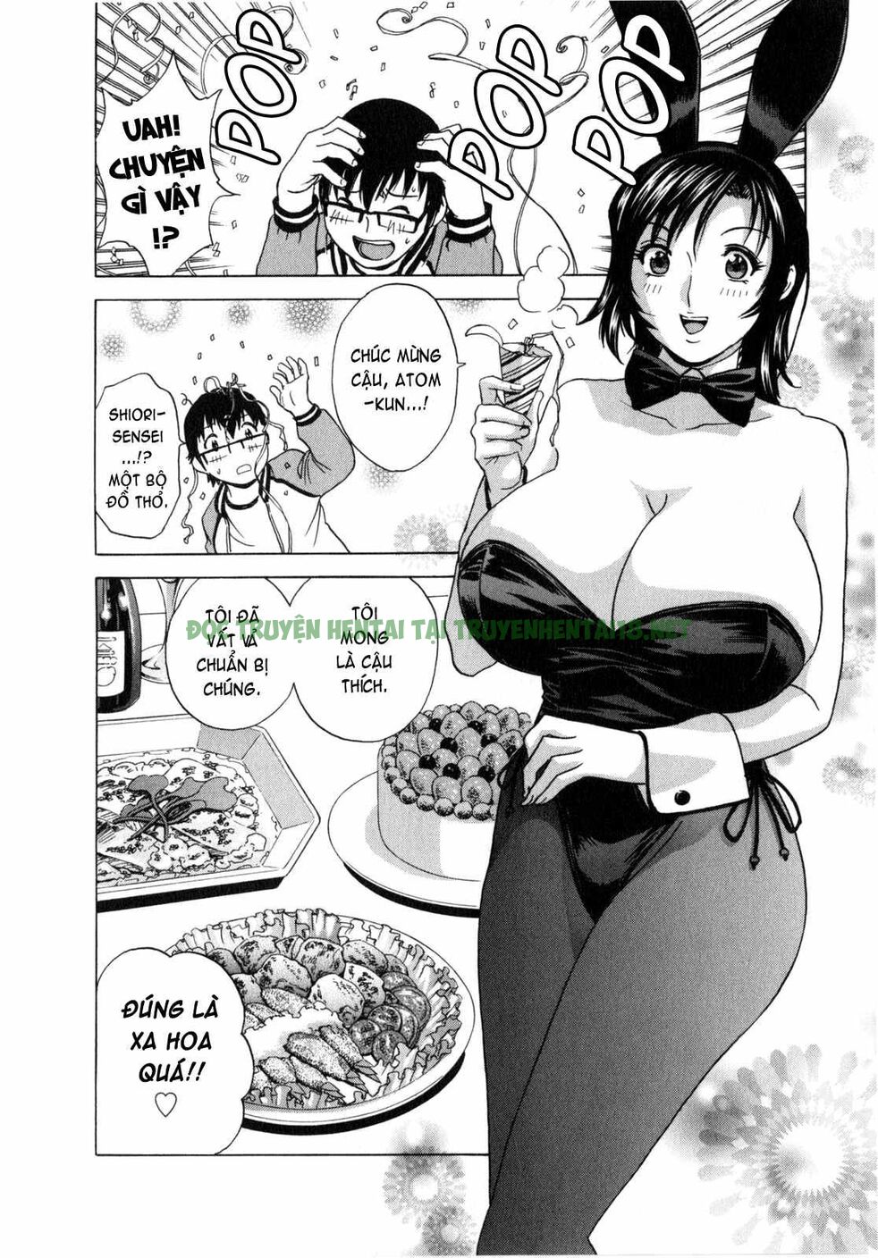 Hình ảnh 8 trong Life With Married Women Just Like A Manga - Chapter 10 - Hentaimanhwa.net