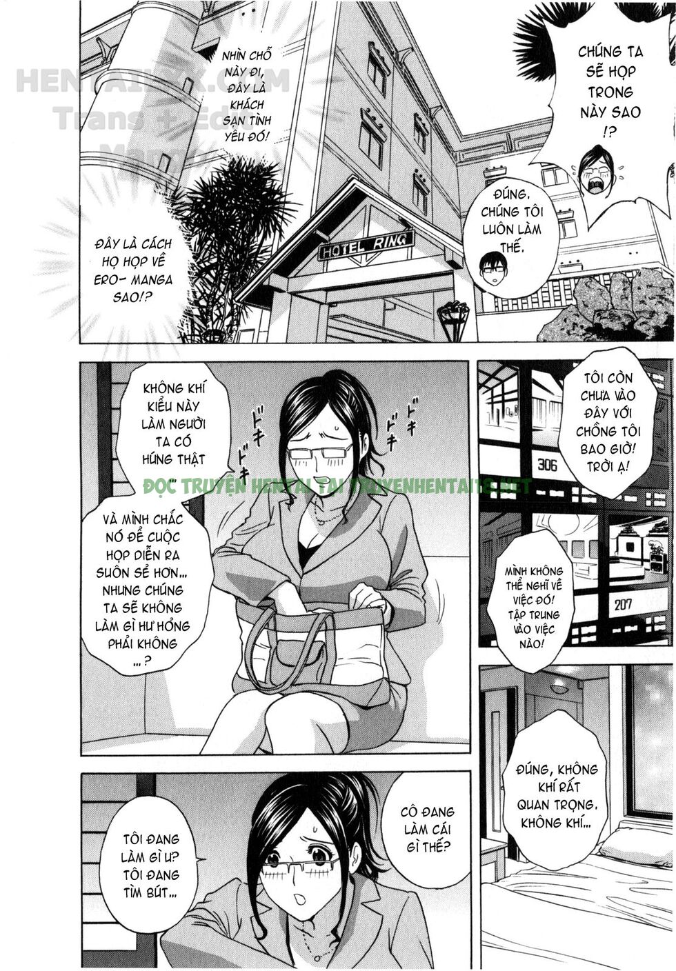 Xem ảnh Life With Married Women Just Like A Manga - Chapter 11 - 18 - Hentai24h.Tv