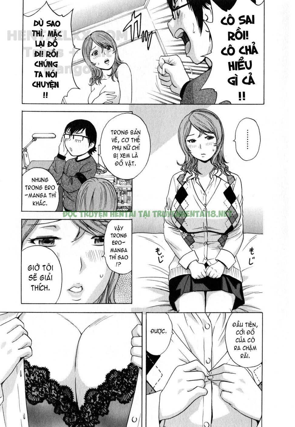 Xem ảnh Life With Married Women Just Like A Manga - Chapter 12 - 11 - Hentai24h.Tv