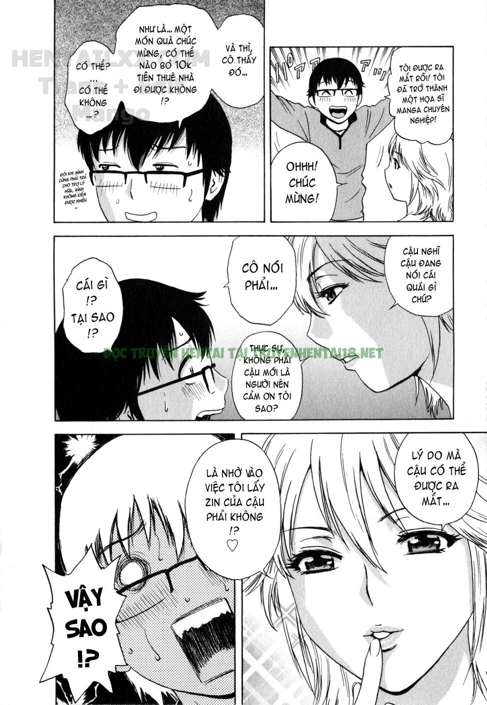 Xem ảnh Life With Married Women Just Like A Manga - Chapter 13 - 16 - Hentai24h.Tv