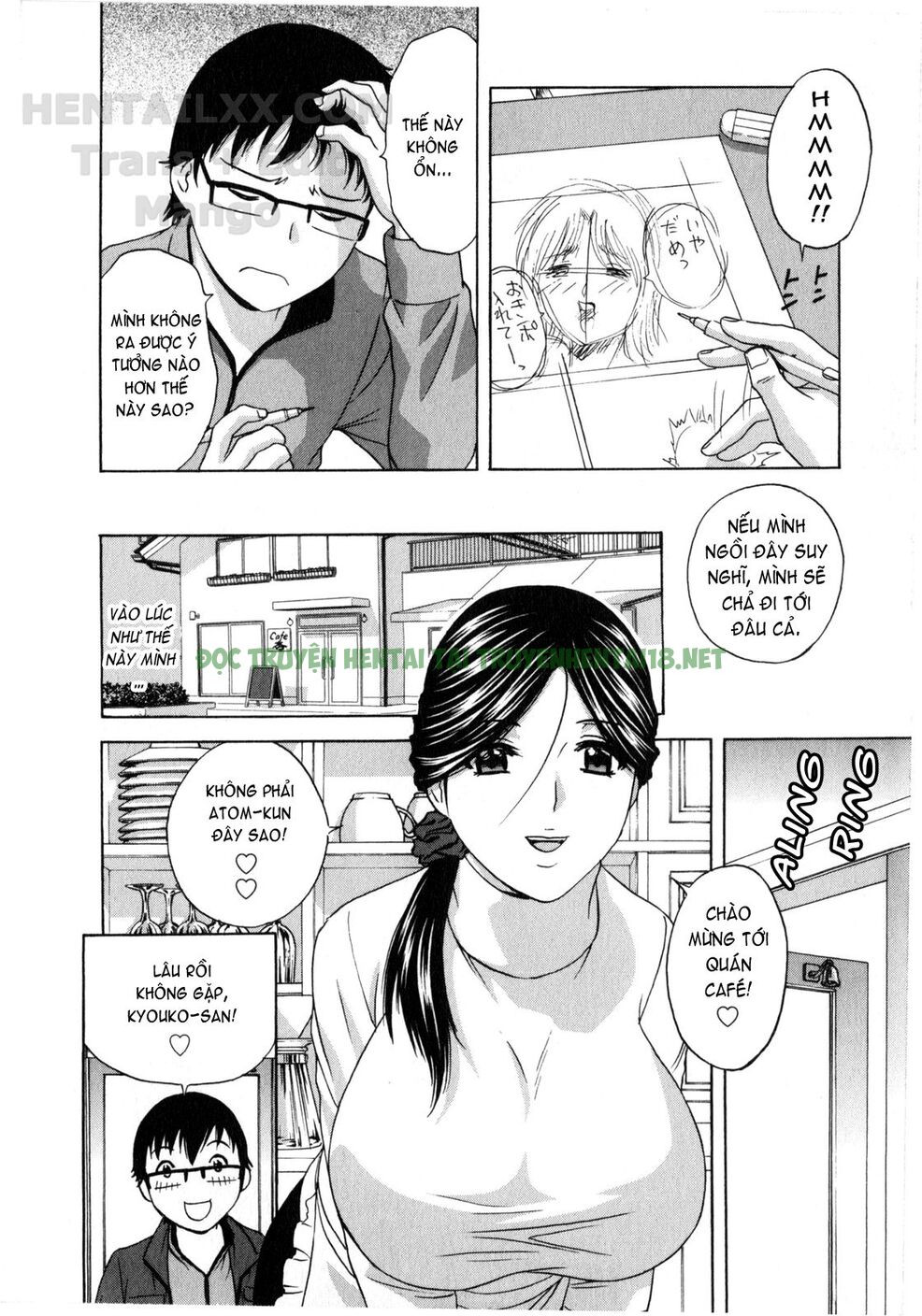 Xem ảnh Life With Married Women Just Like A Manga - Chapter 13 - 4 - Hentai24h.Tv