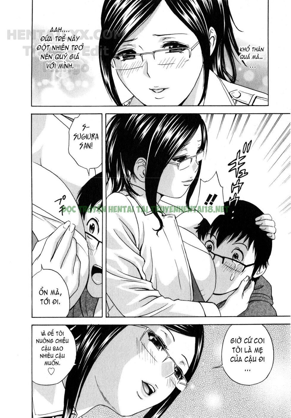 Hình ảnh 12 trong Life With Married Women Just Like A Manga - Chapter 14 - Hentaimanhwa.net