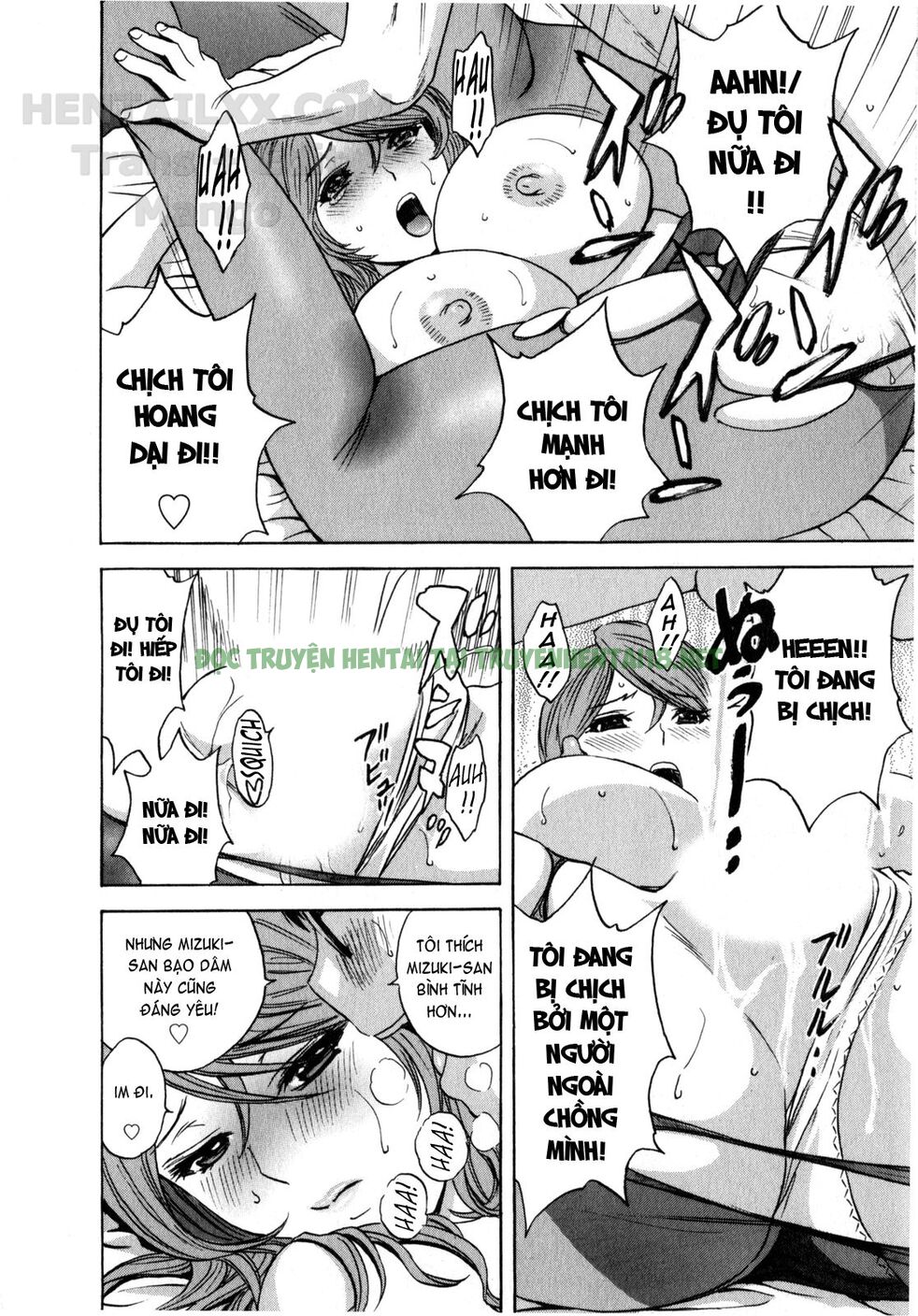 Xem ảnh Life With Married Women Just Like A Manga - Chapter 15 - 18 - Hentai24h.Tv