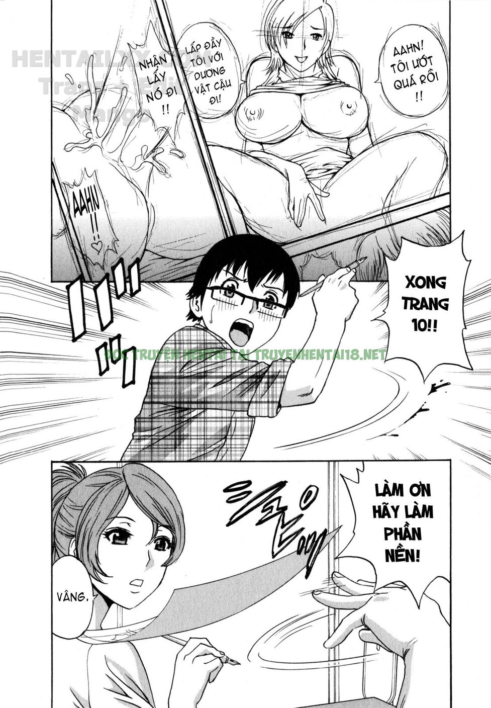 Xem ảnh Life With Married Women Just Like A Manga - Chapter 15 - 4 - Hentai24h.Tv