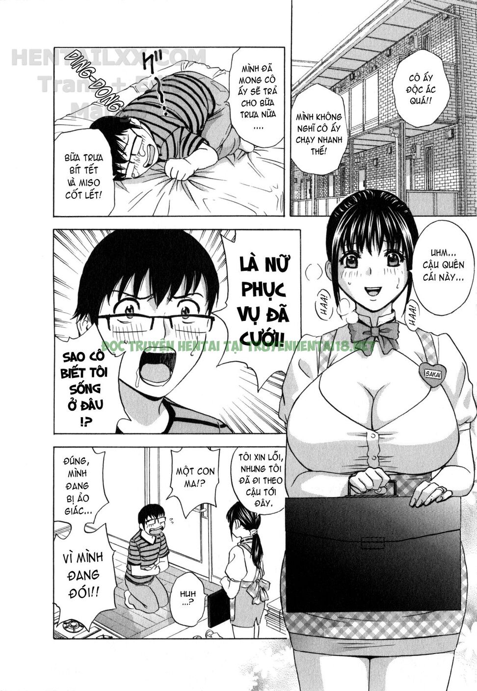 Xem ảnh Life With Married Women Just Like A Manga - Chapter 16 - 10 - Hentai24h.Tv