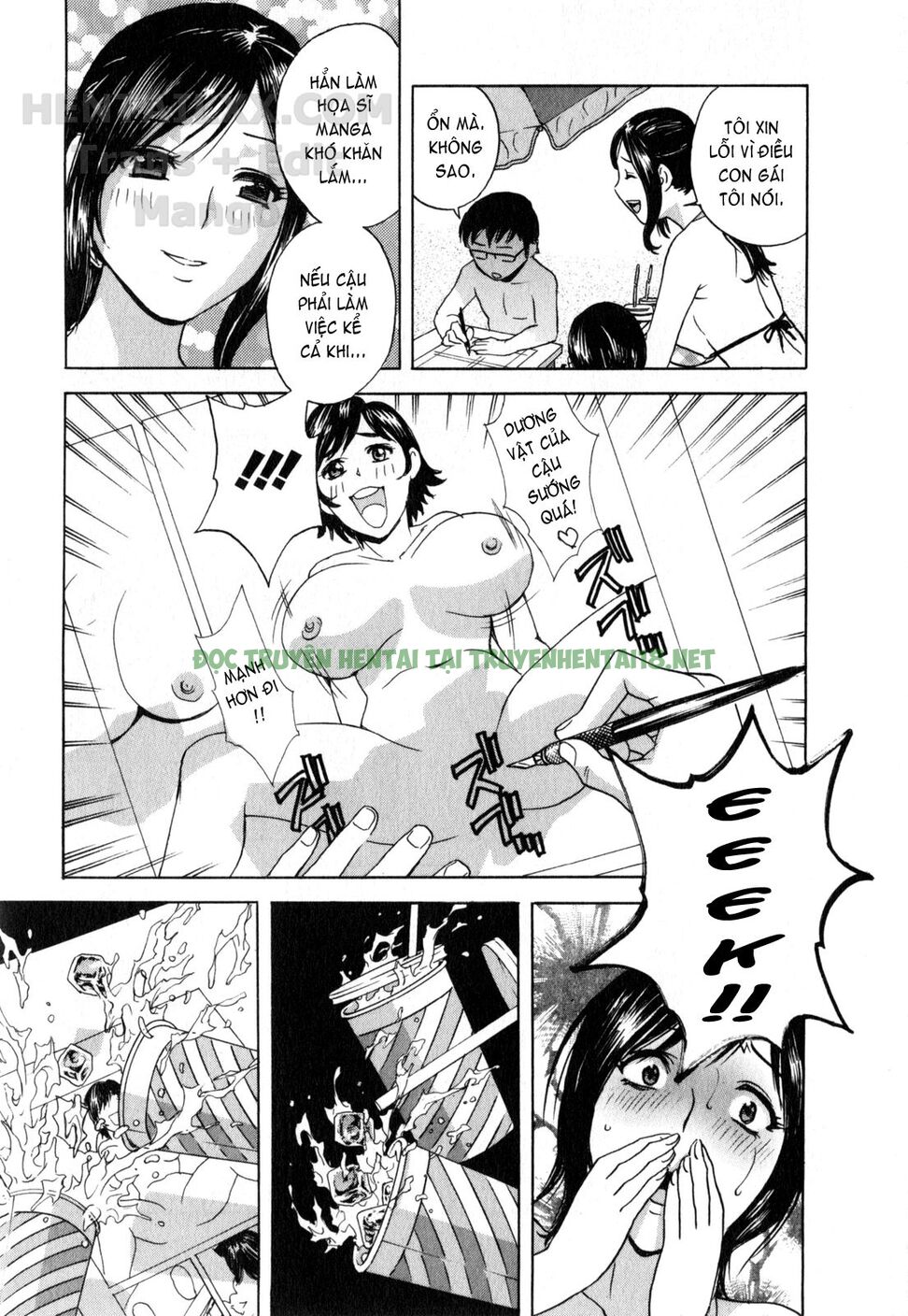 Xem ảnh Life With Married Women Just Like A Manga - Chapter 17 - 7 - Hentai24h.Tv