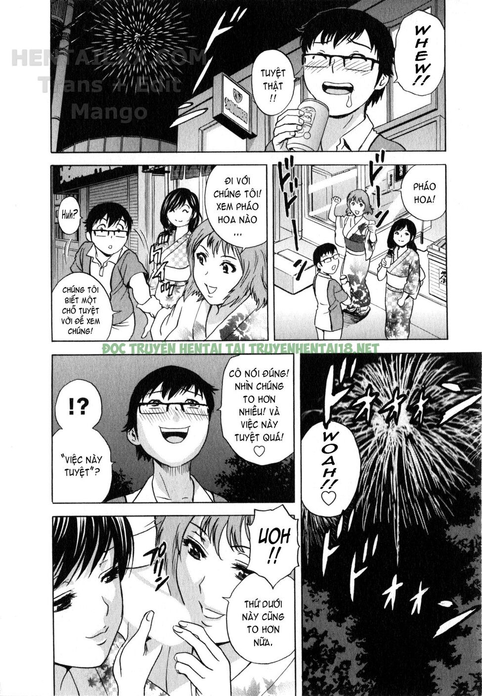 Hình ảnh 10 trong Life With Married Women Just Like A Manga - Chapter 18 - Hentaimanhwa.net