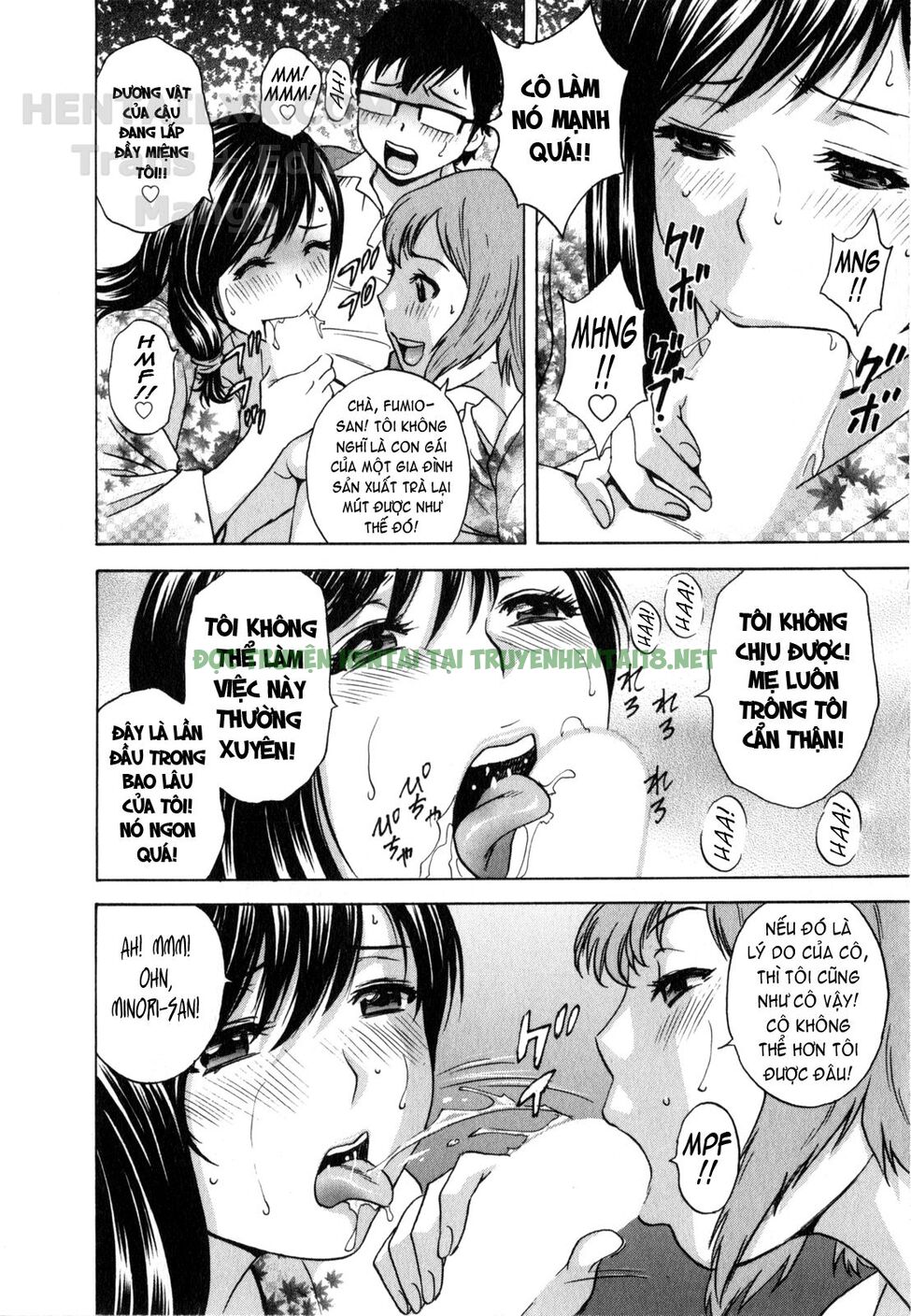 Hình ảnh 12 trong Life With Married Women Just Like A Manga - Chapter 18 - Hentaimanhwa.net