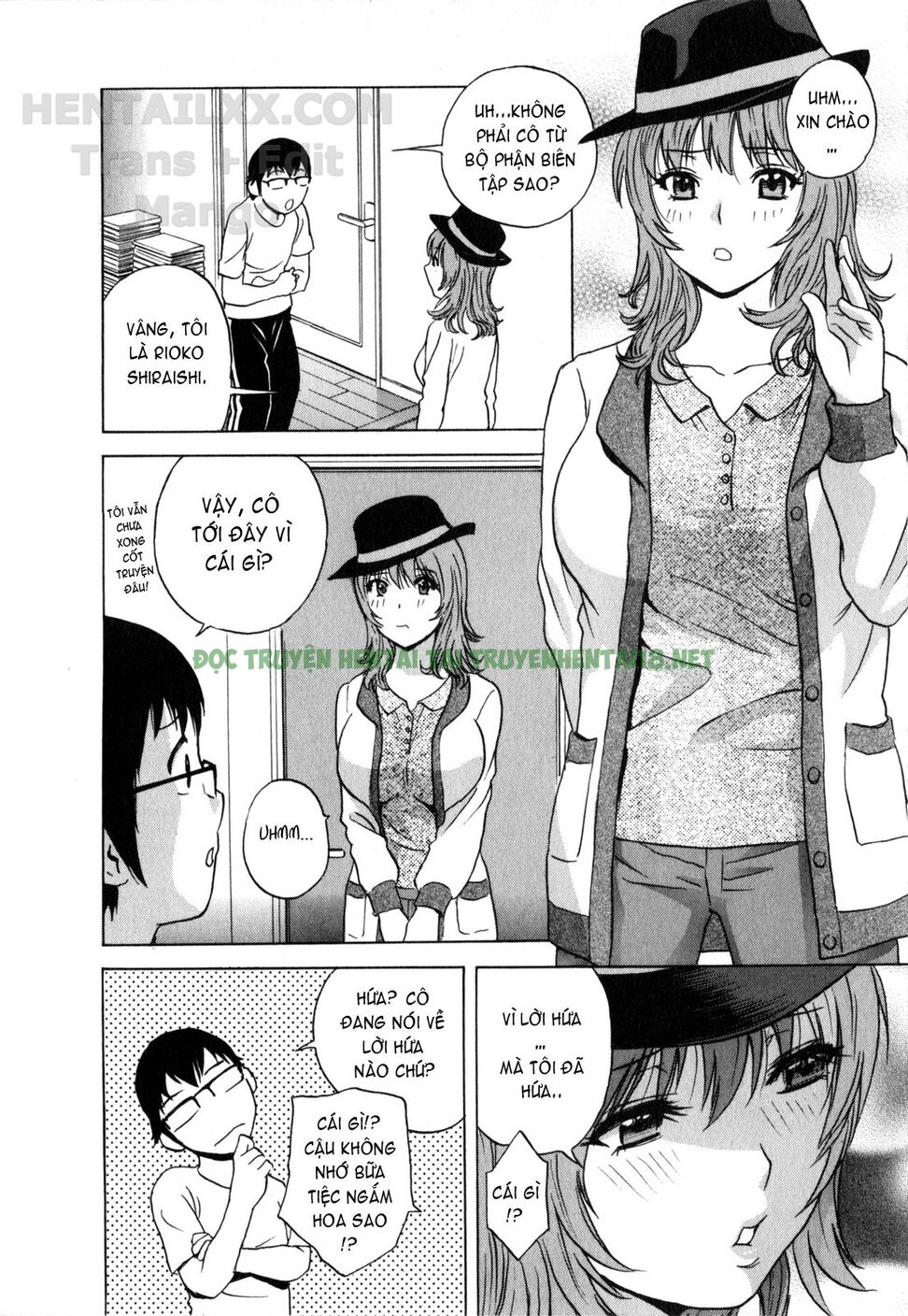 Xem ảnh 24 trong truyện hentai Life With Married Women Just Like A Manga - Chapter 18 - truyenhentai18.pro