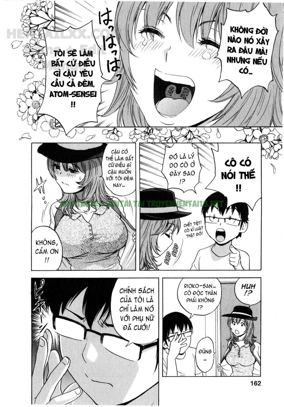 Hình ảnh 26 trong Life With Married Women Just Like A Manga - Chapter 18 - Hentaimanhwa.net