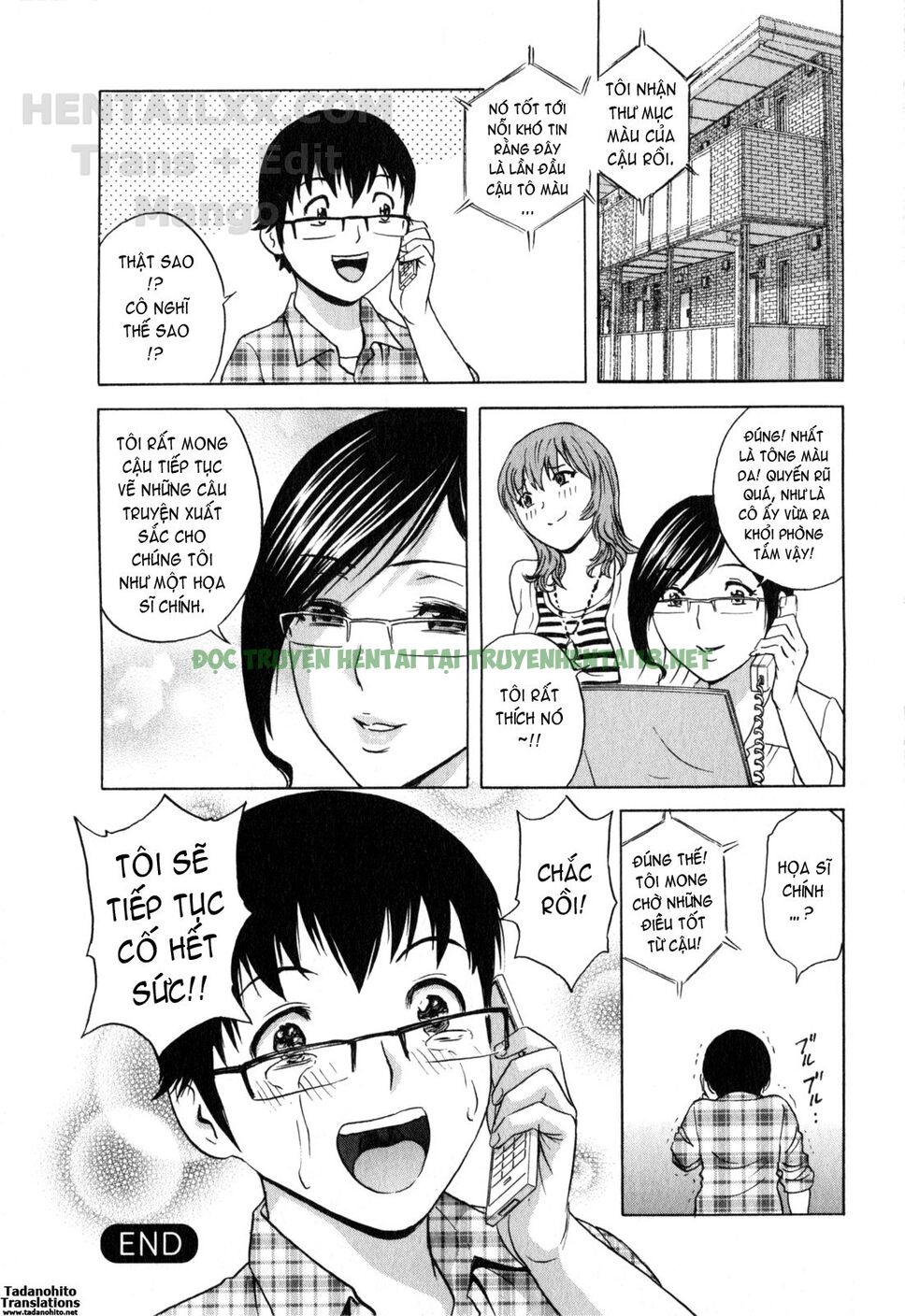 Hình ảnh 38 trong Life With Married Women Just Like A Manga - Chapter 18 - Hentaimanhwa.net