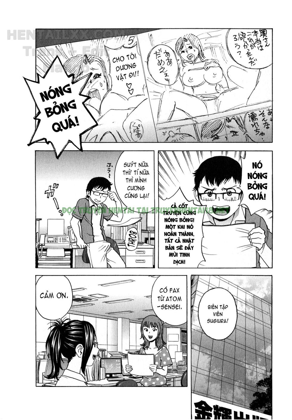 Hình ảnh 4 trong Life With Married Women Just Like A Manga - Chapter 18 - Hentaimanhwa.net