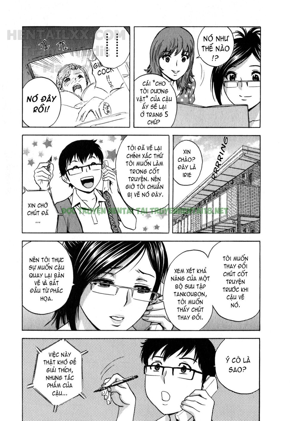 Hình ảnh 5 trong Life With Married Women Just Like A Manga - Chapter 18 - Hentaimanhwa.net