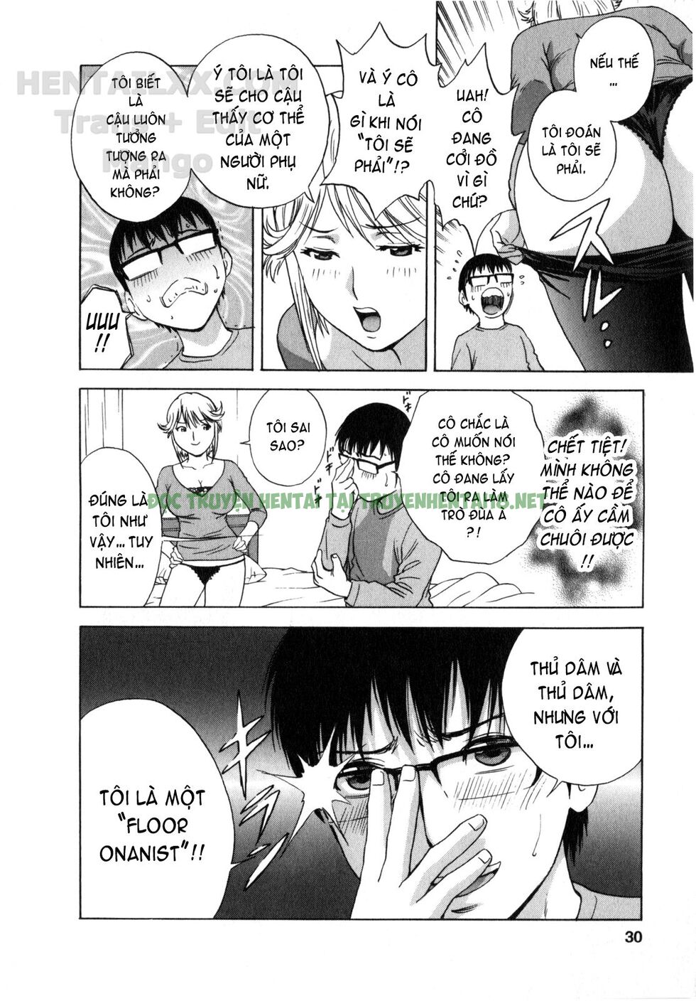 Xem ảnh Life With Married Women Just Like A Manga - Chapter 2 - 8 - Hentai24h.Tv