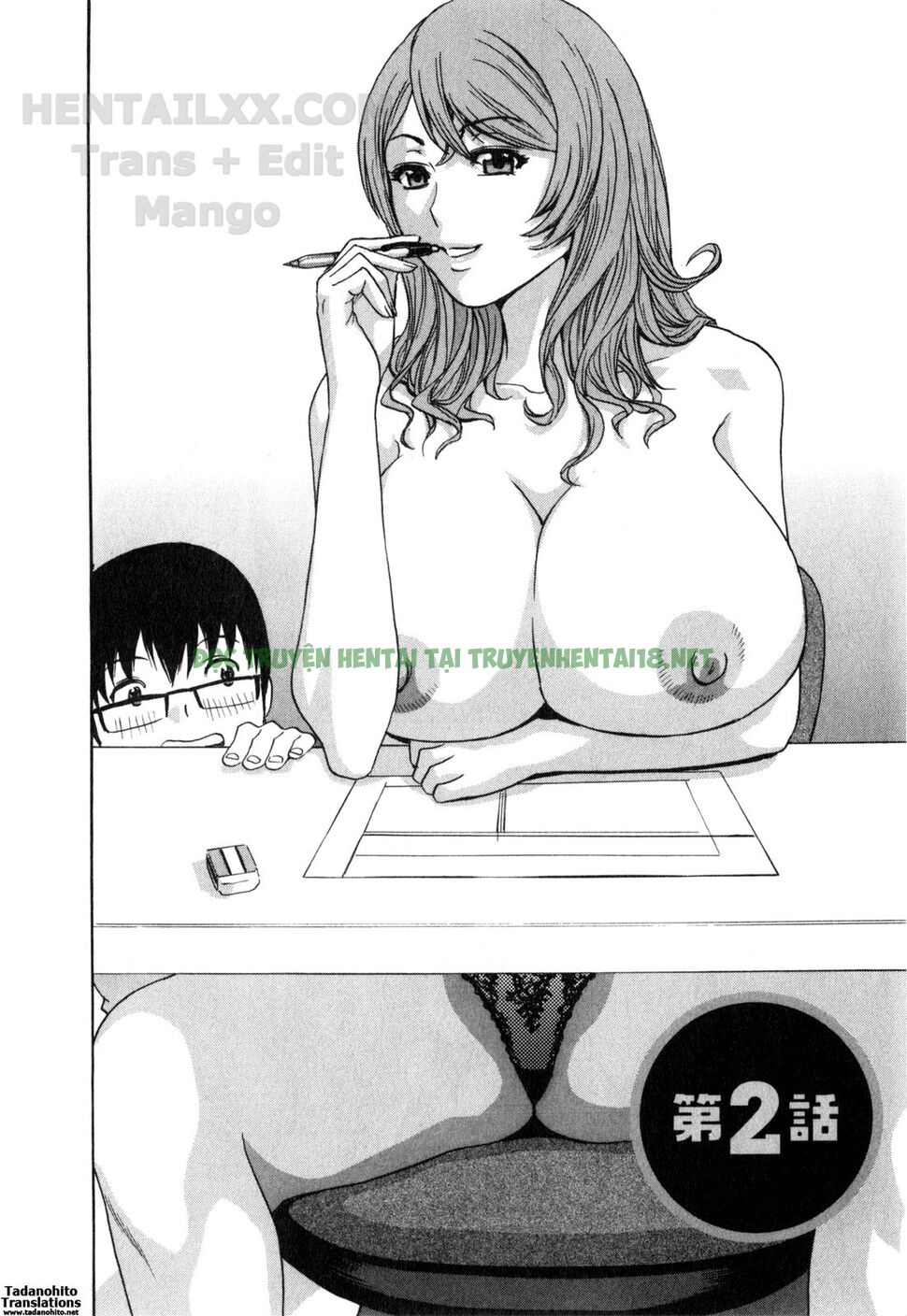 Hình ảnh 4 trong Life With Married Women Just Like A Manga - Chapter 20 - Hentaimanhwa.net