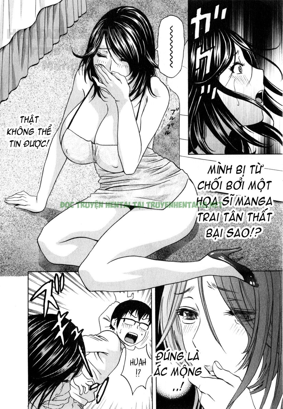 Xem ảnh Life With Married Women Just Like A Manga - Chapter 21 - 10 - Hentai24h.Tv