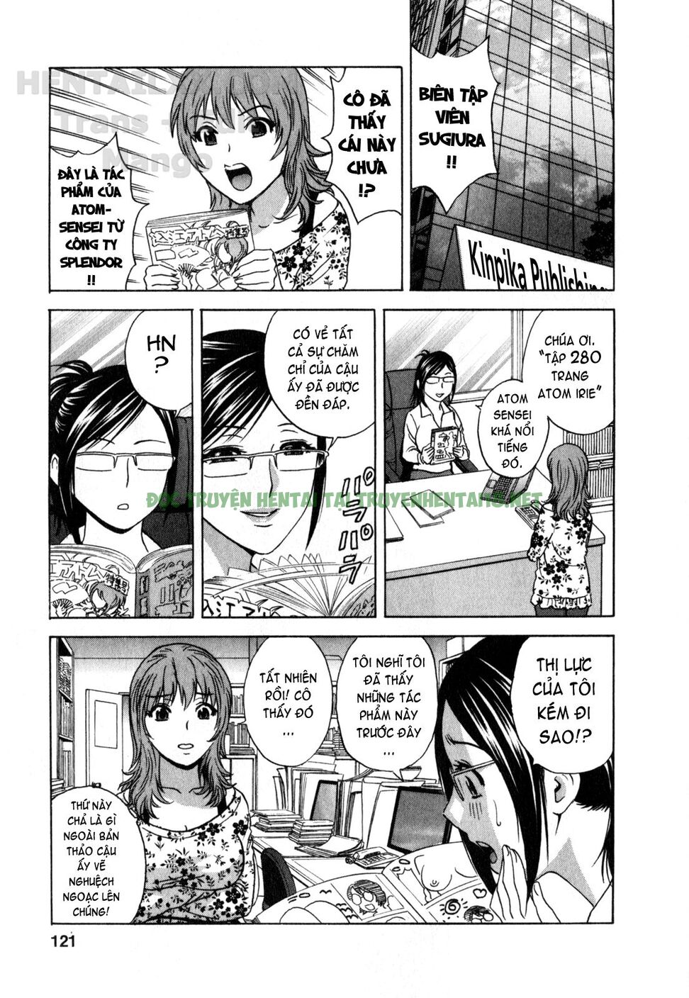 Hình ảnh 5 trong Life With Married Women Just Like A Manga - Chapter 25 - Hentaimanhwa.net
