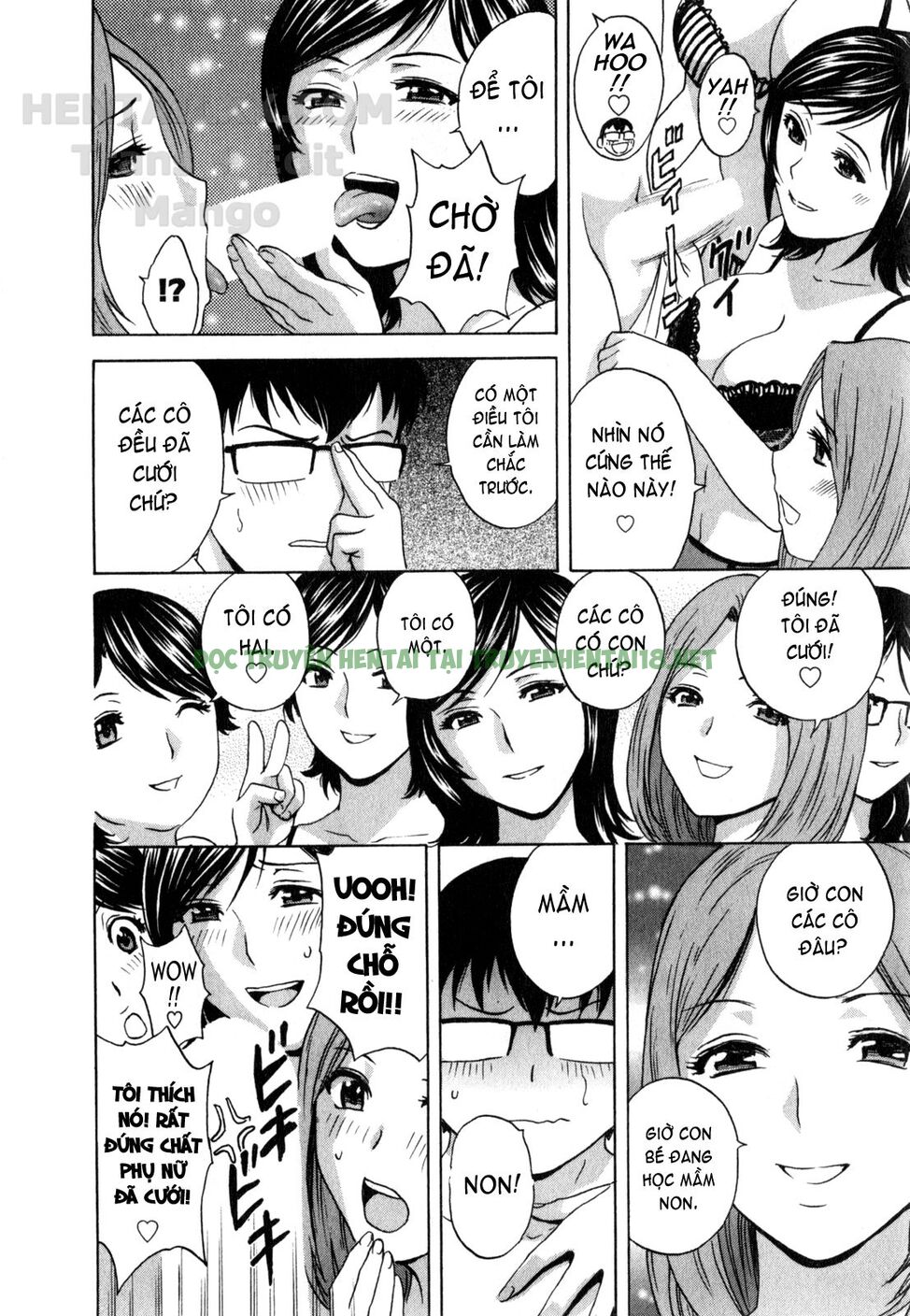 Hình ảnh 8 trong Life With Married Women Just Like A Manga - Chapter 25 - Hentaimanhwa.net