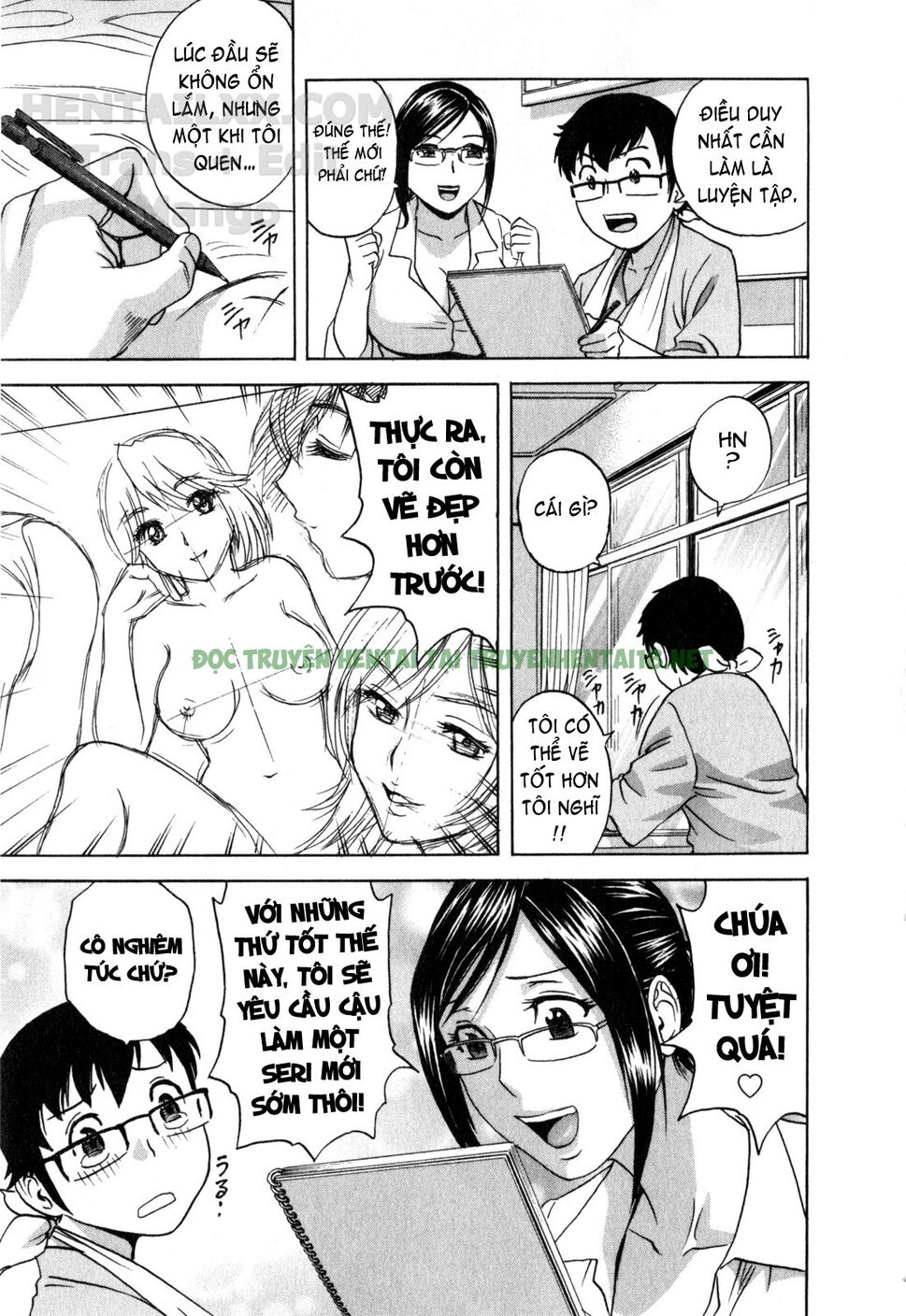 Hình ảnh 37 trong Life With Married Women Just Like A Manga - Chapter 26 END - Hentaimanhwa.net