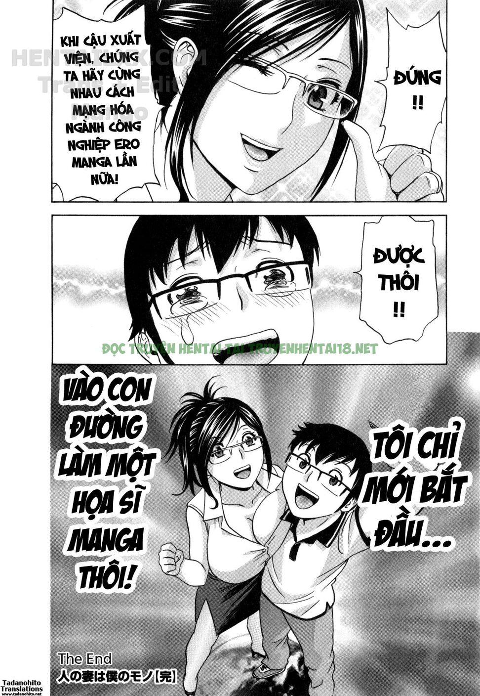 Hình ảnh 38 trong Life With Married Women Just Like A Manga - Chapter 26 END - Hentaimanhwa.net
