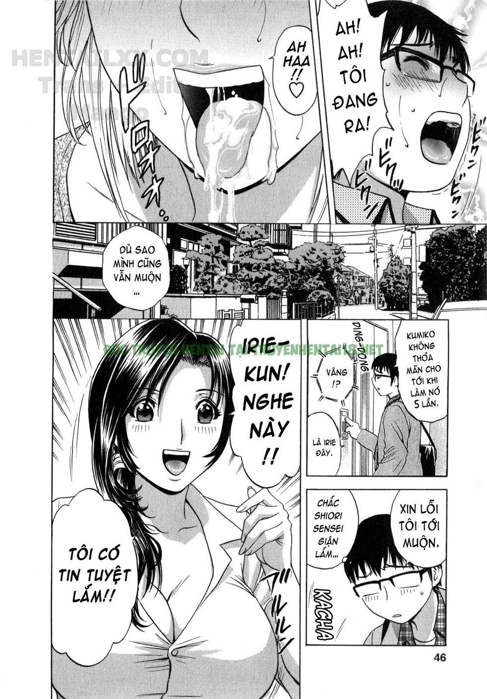 Xem ảnh Life With Married Women Just Like A Manga - Chapter 3 - 6 - Hentai24h.Tv