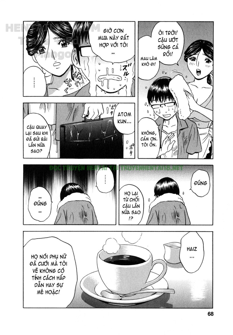 Xem ảnh Life With Married Women Just Like A Manga - Chapter 4 - 10 - Hentai24h.Tv