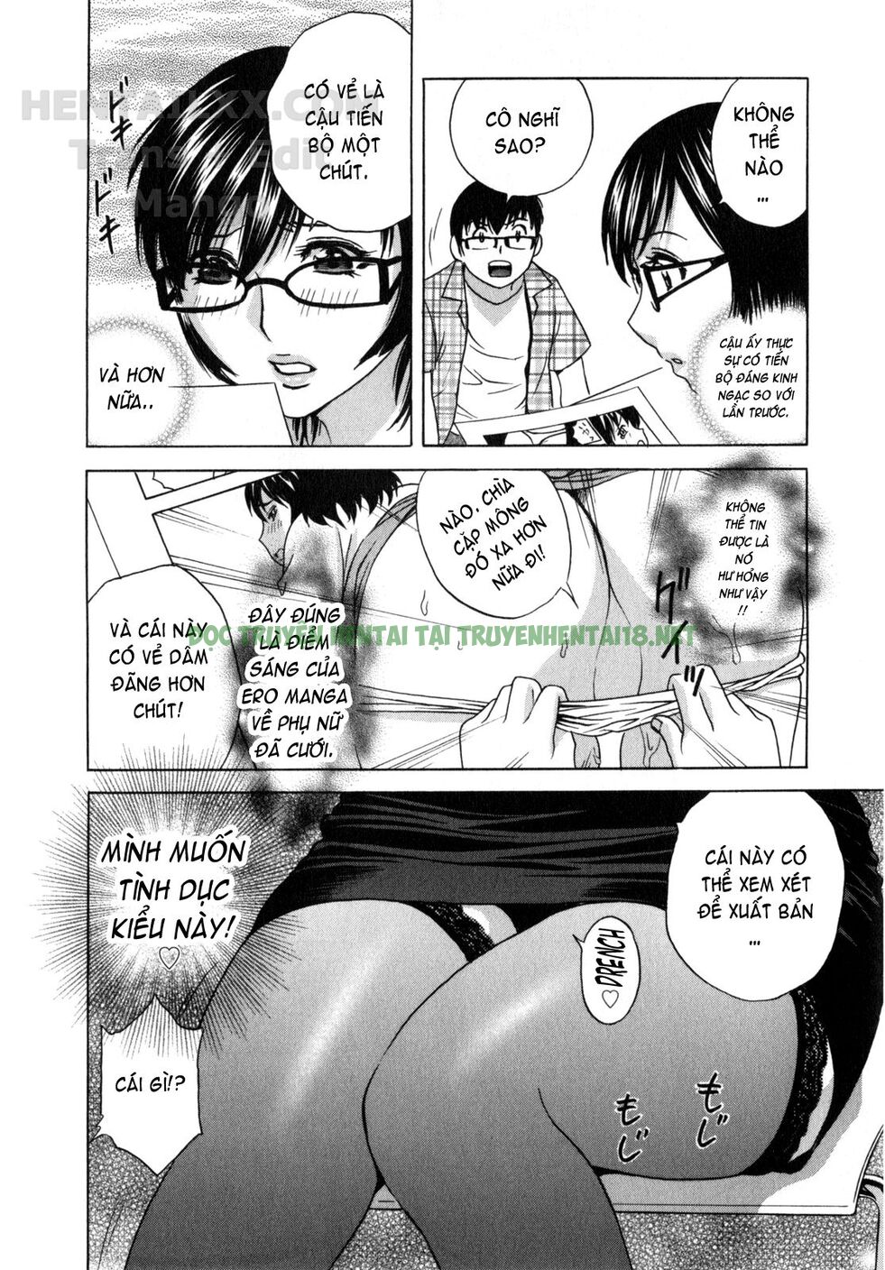 Xem ảnh Life With Married Women Just Like A Manga - Chapter 6 - 8 - Hentai24h.Tv